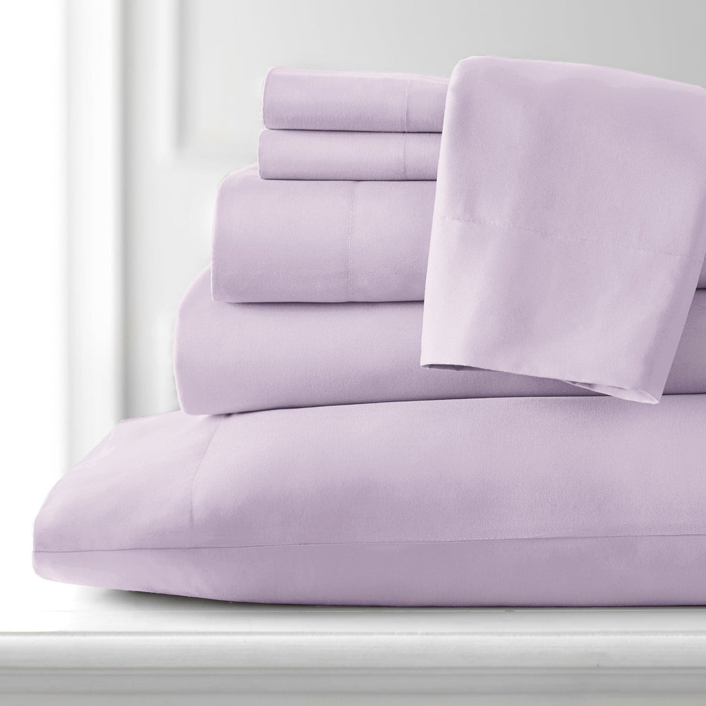 Everyday Essentials 6-Piece Sheet Set in Pastels