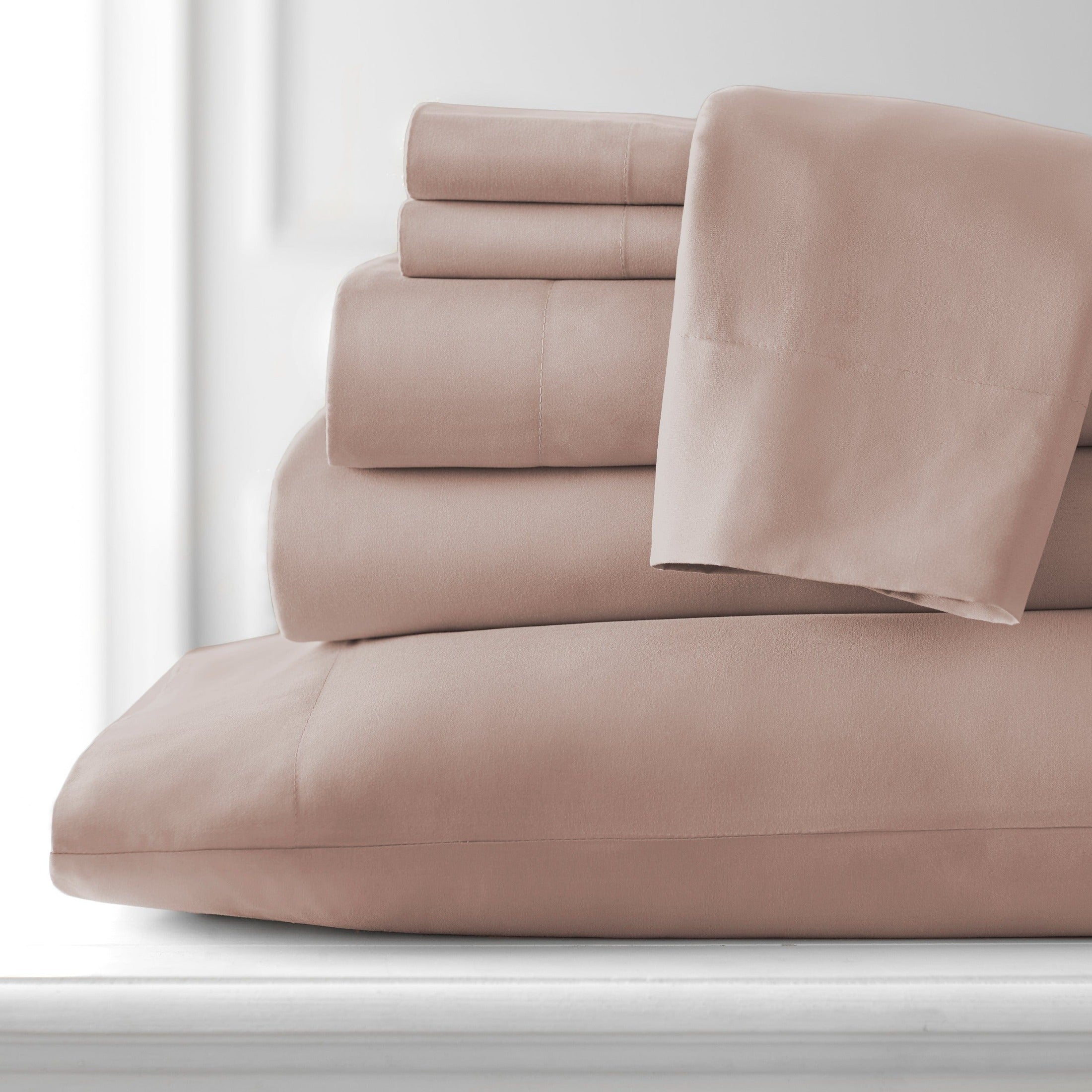 Everyday Essentials 6-Piece Sheet Set in Pastels
