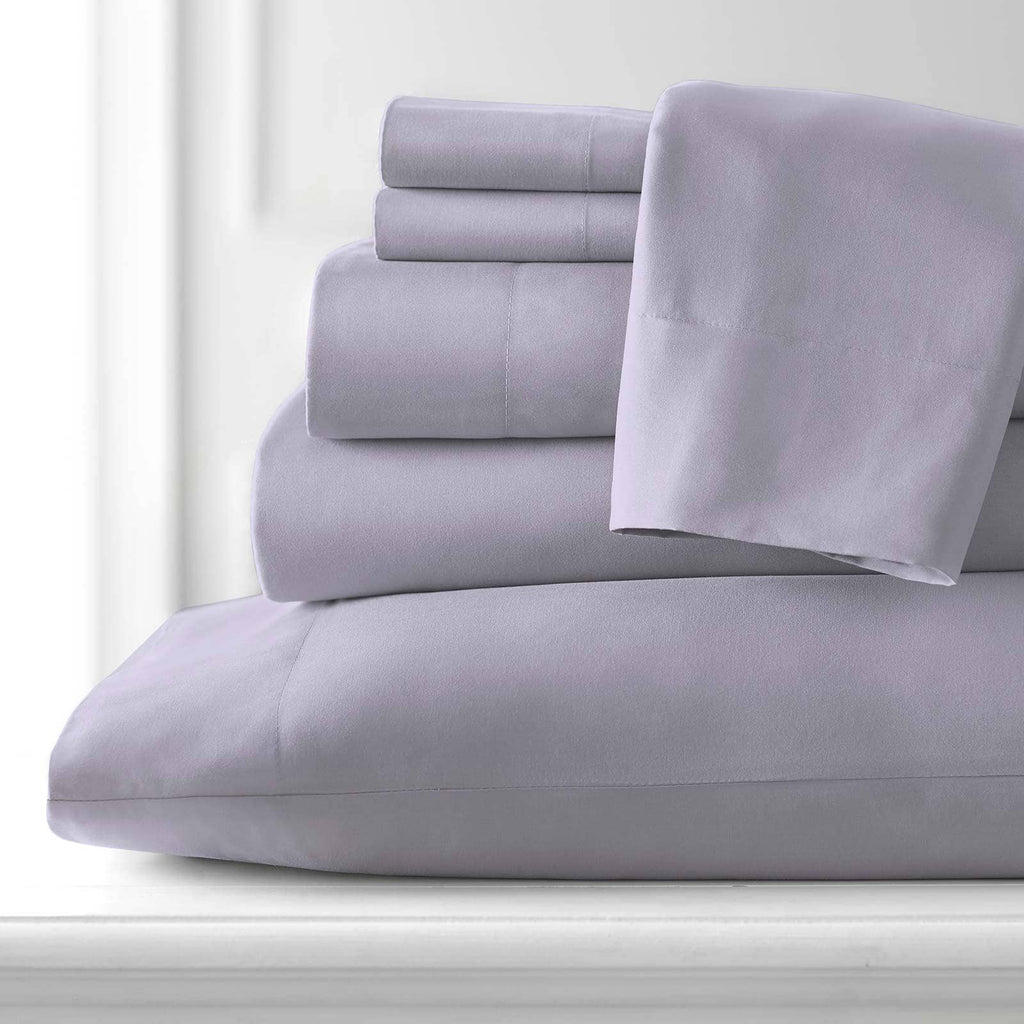 Everyday Essentials 6-Piece Sheet Set in Pastels