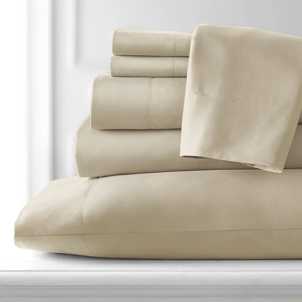 Everyday Essentials 6-Piece Sheet Set in Pastels