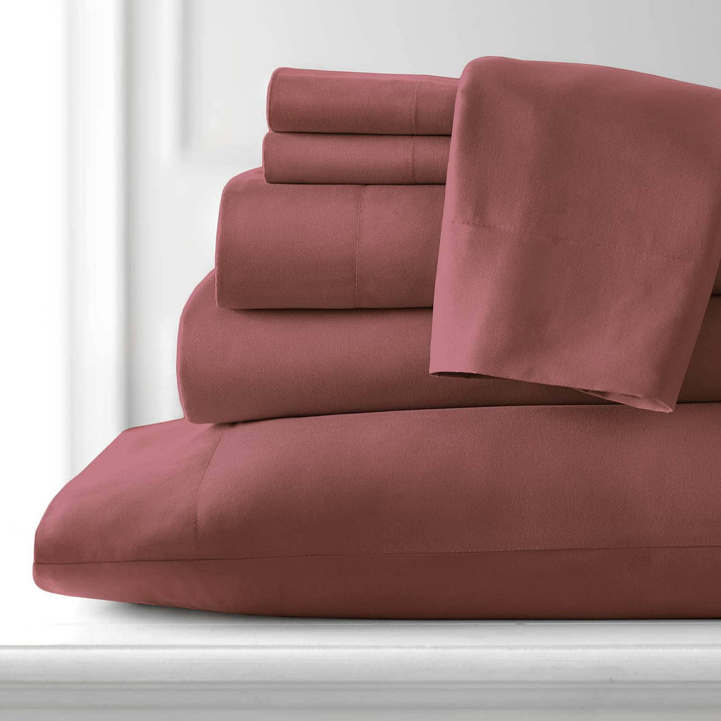 Everyday Essentials 6-Piece Sheet Set in Pastels