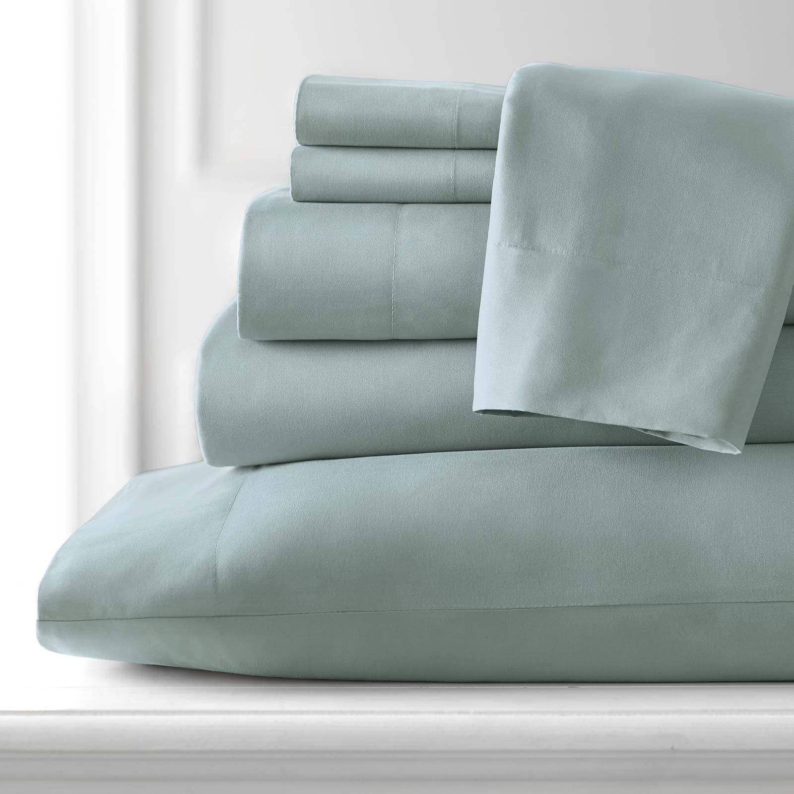 Everyday Essentials 6-Piece Sheet Set in Pastels