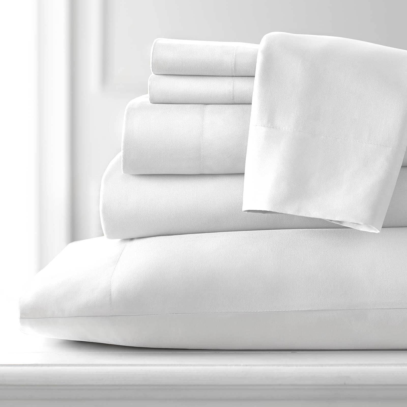 Everyday Essentials 6-Piece Sheet Set in Neutrals