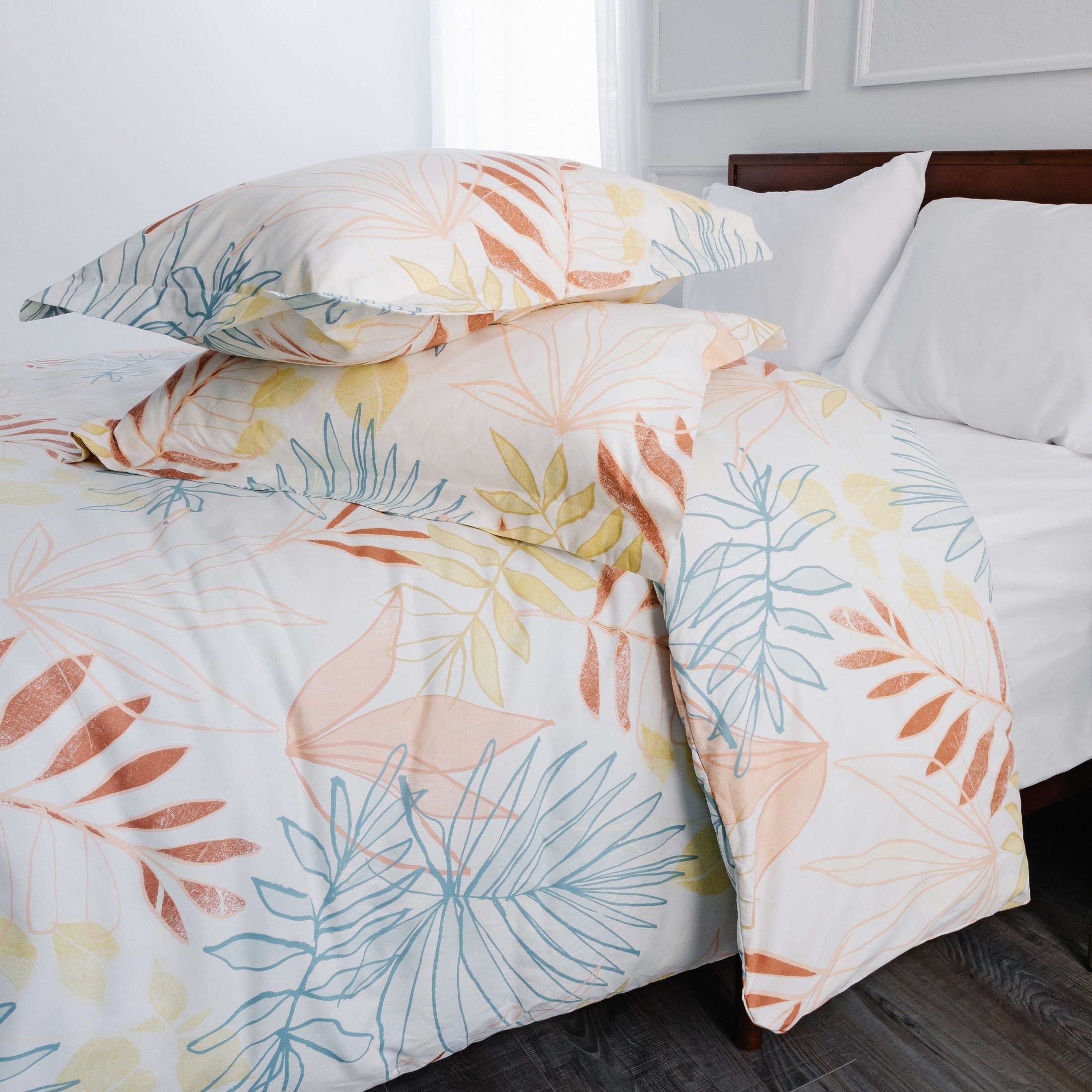 Tropic Leaf Duvet Cover Set