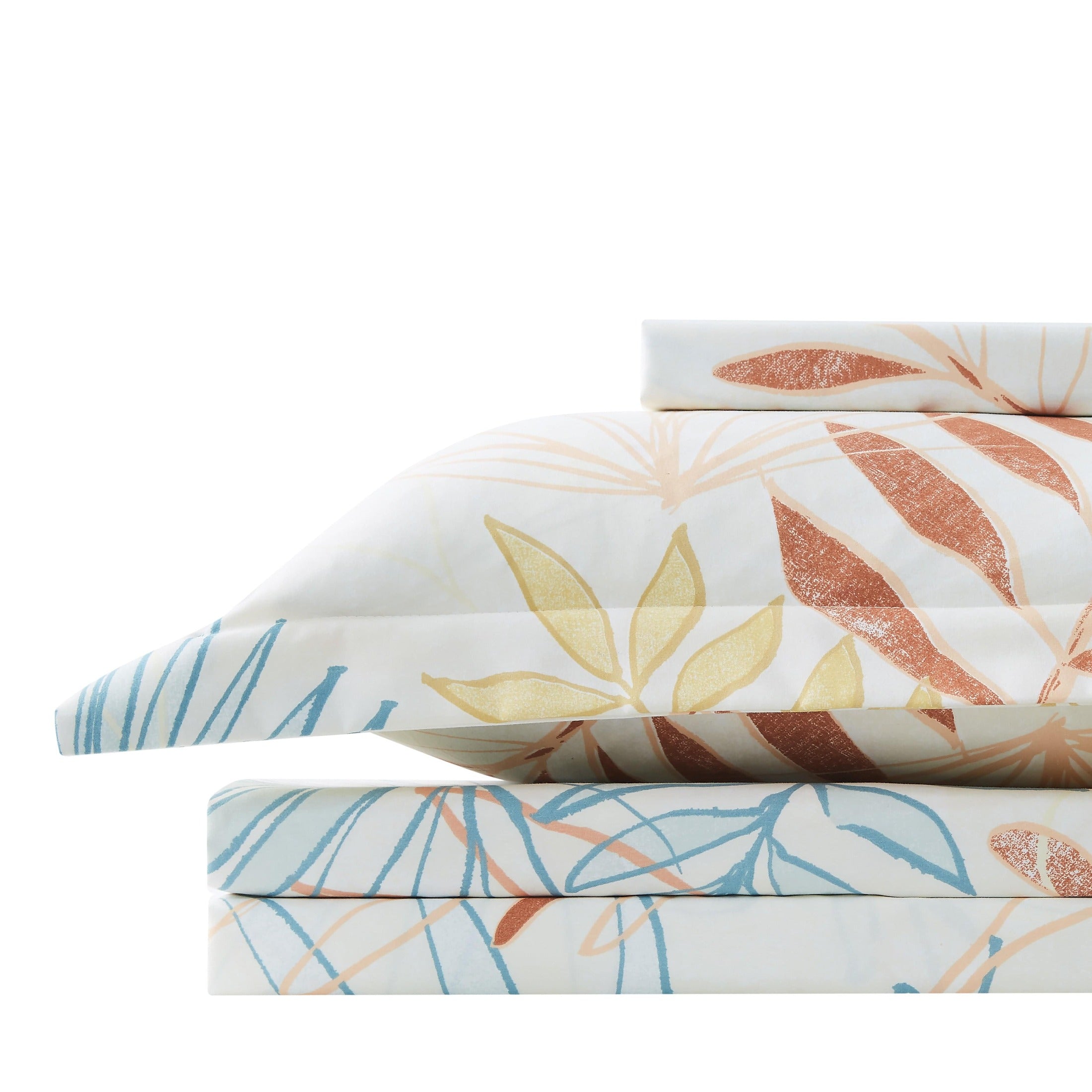 Tropic Leaf Duvet Cover Set