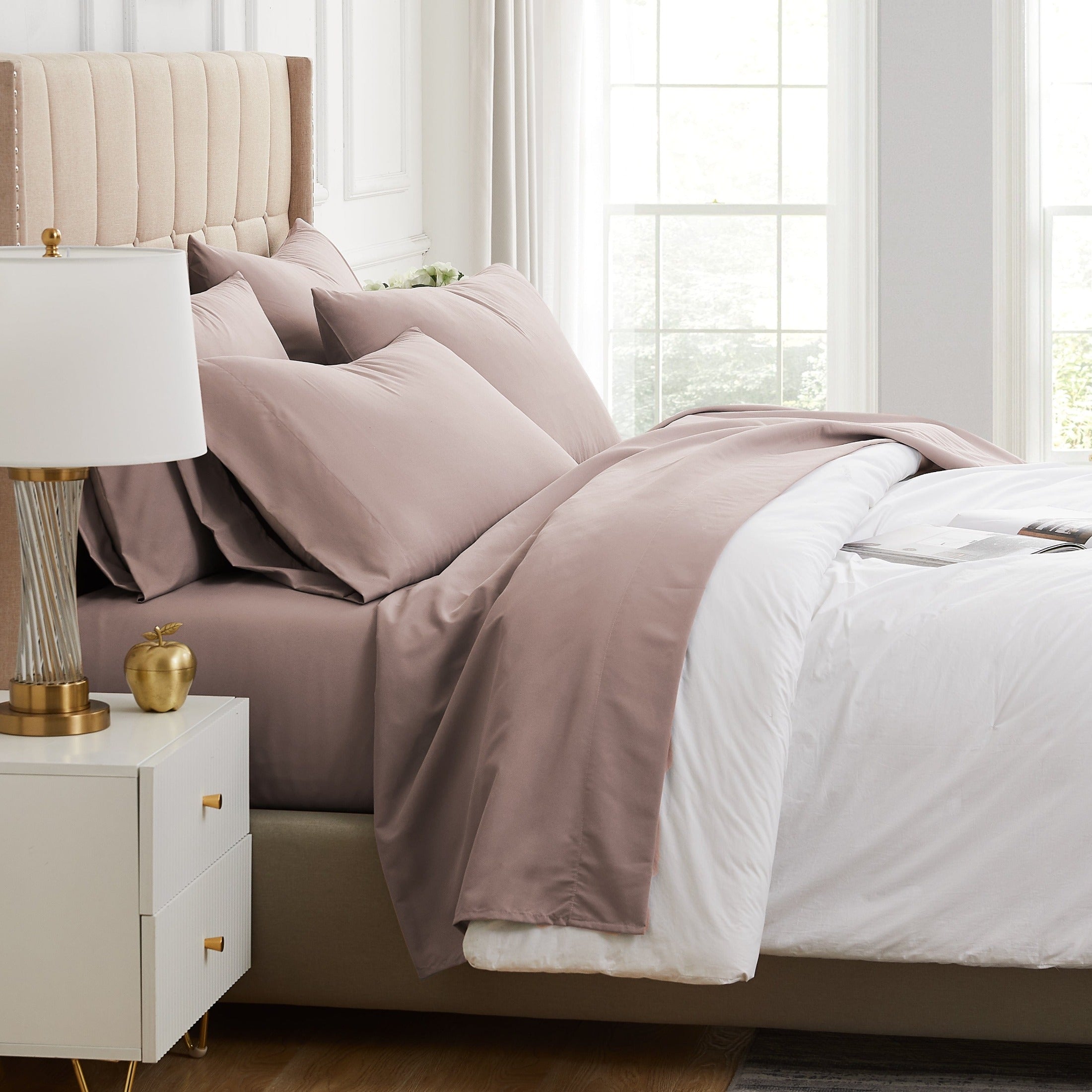 Everyday Essentials 6-Piece Sheet Set in Pastels