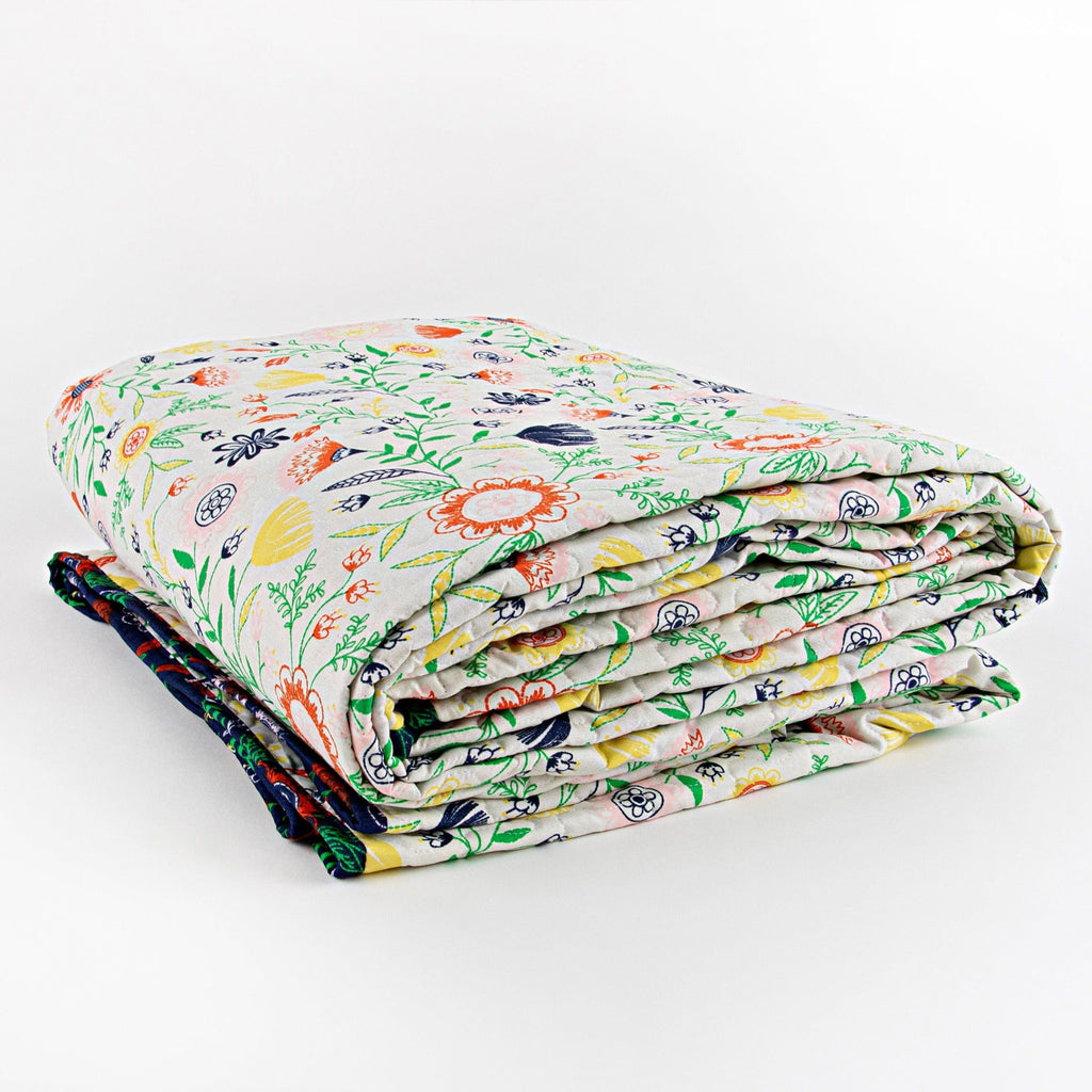 Boho Bloom Reversible Quilt Set