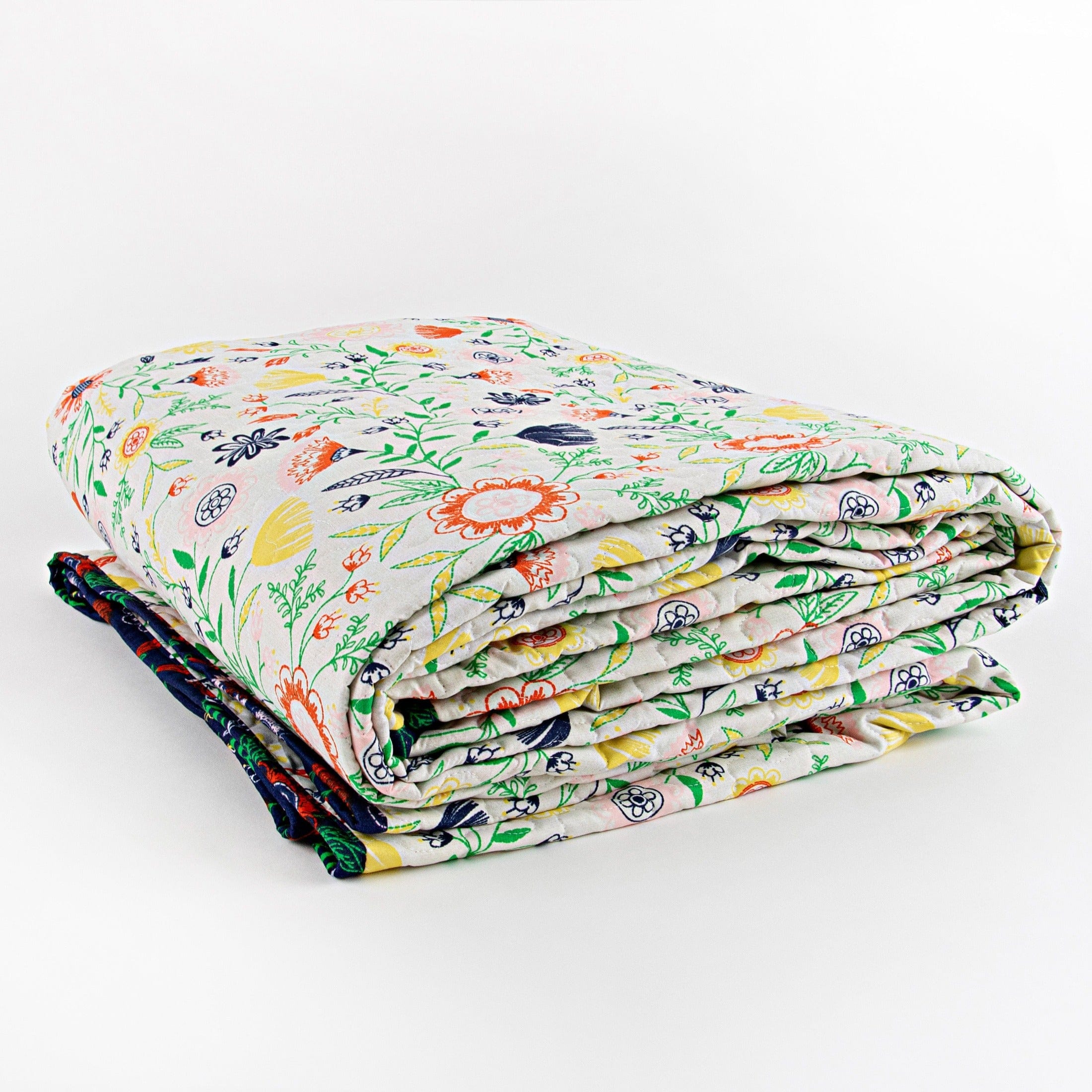 Boho Bloom Reversible Quilt Set