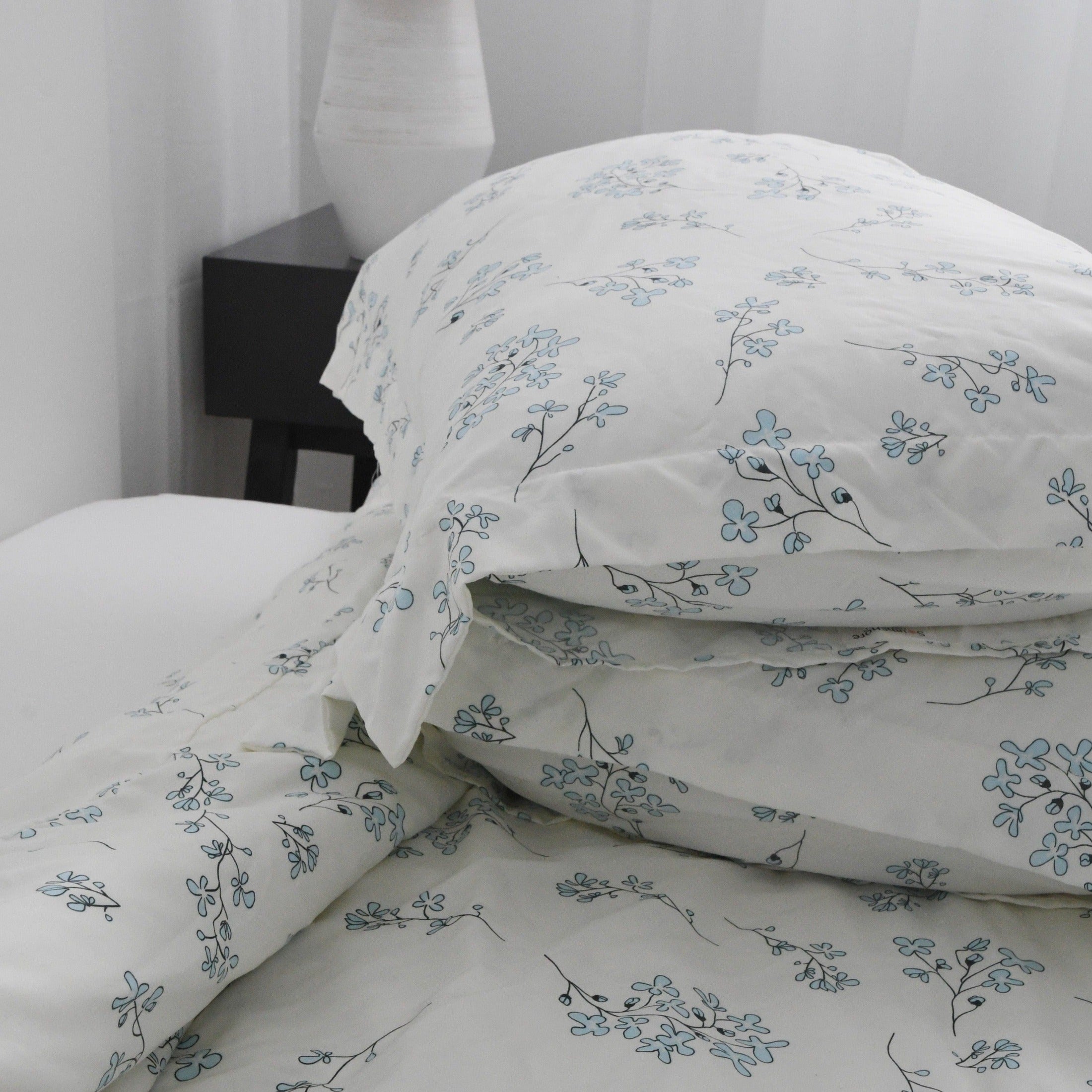 Sweet Florals Reversible Duvet Cover Set
