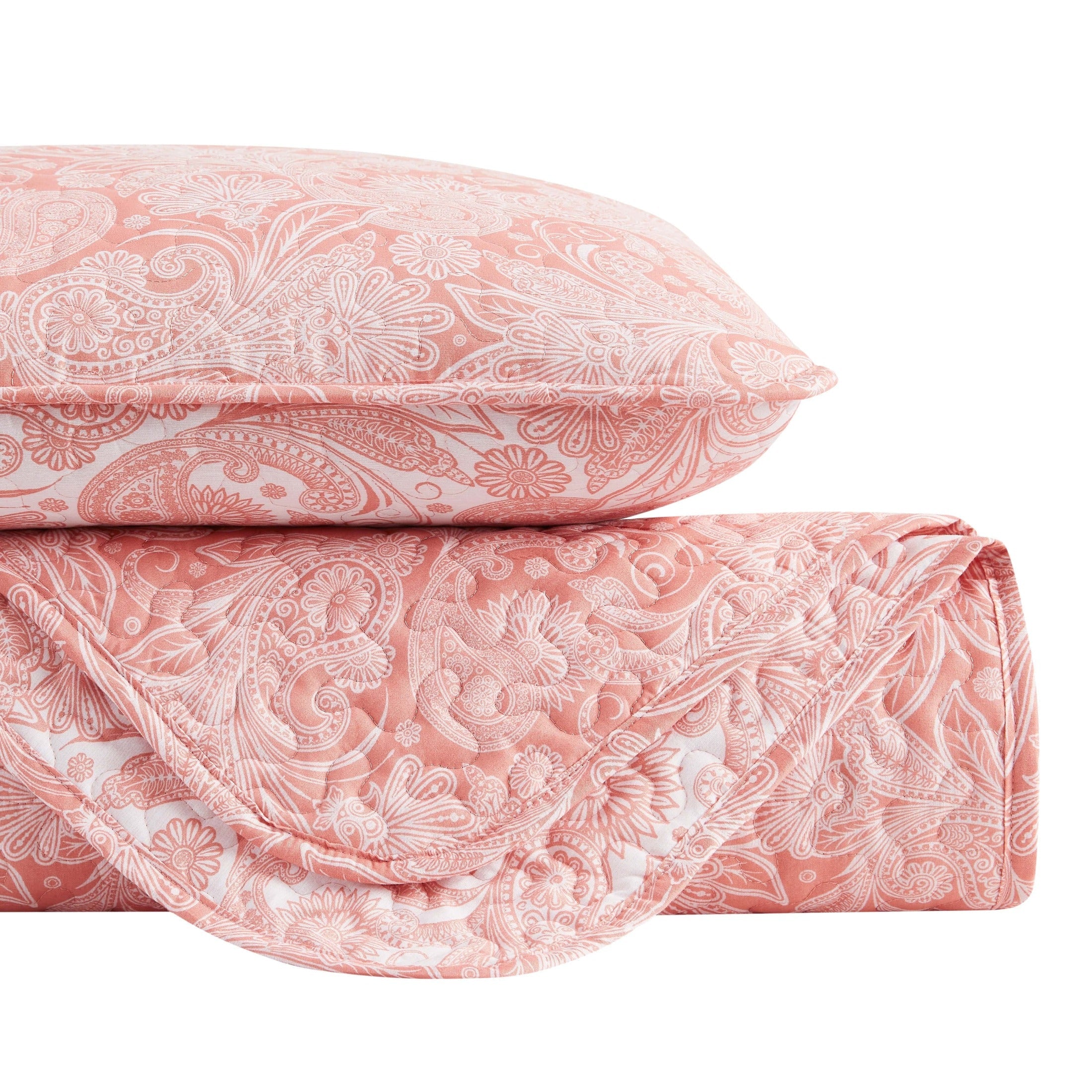 Perfect Paisley Reversible Quilt Set