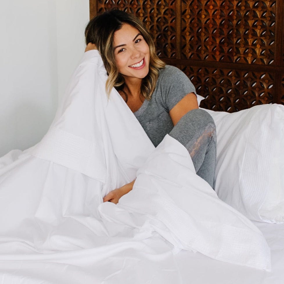Vilano Extra Deep Pocket Pleated Sheet Set