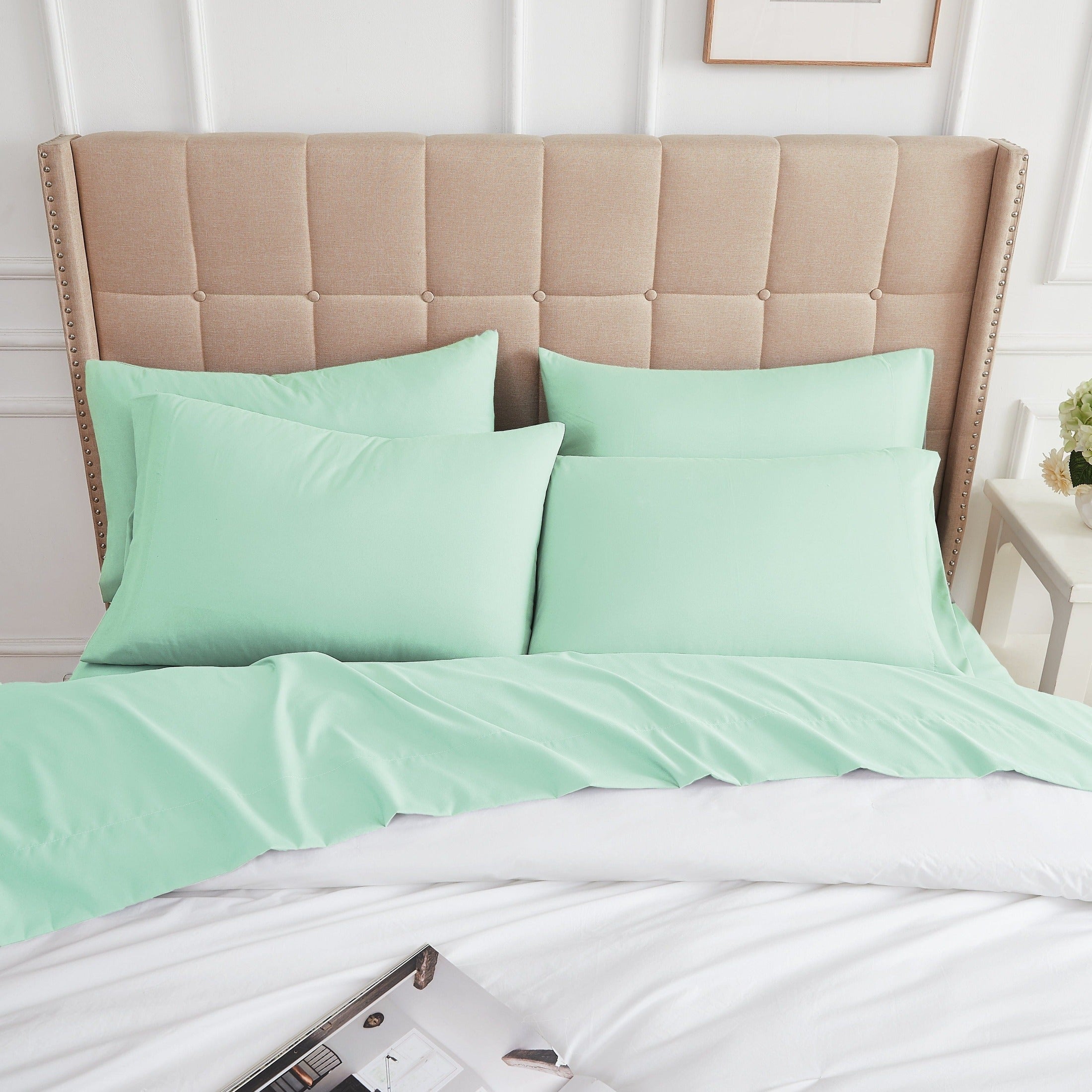 Everyday Essentials 6-Piece Sheet Set in Pastels