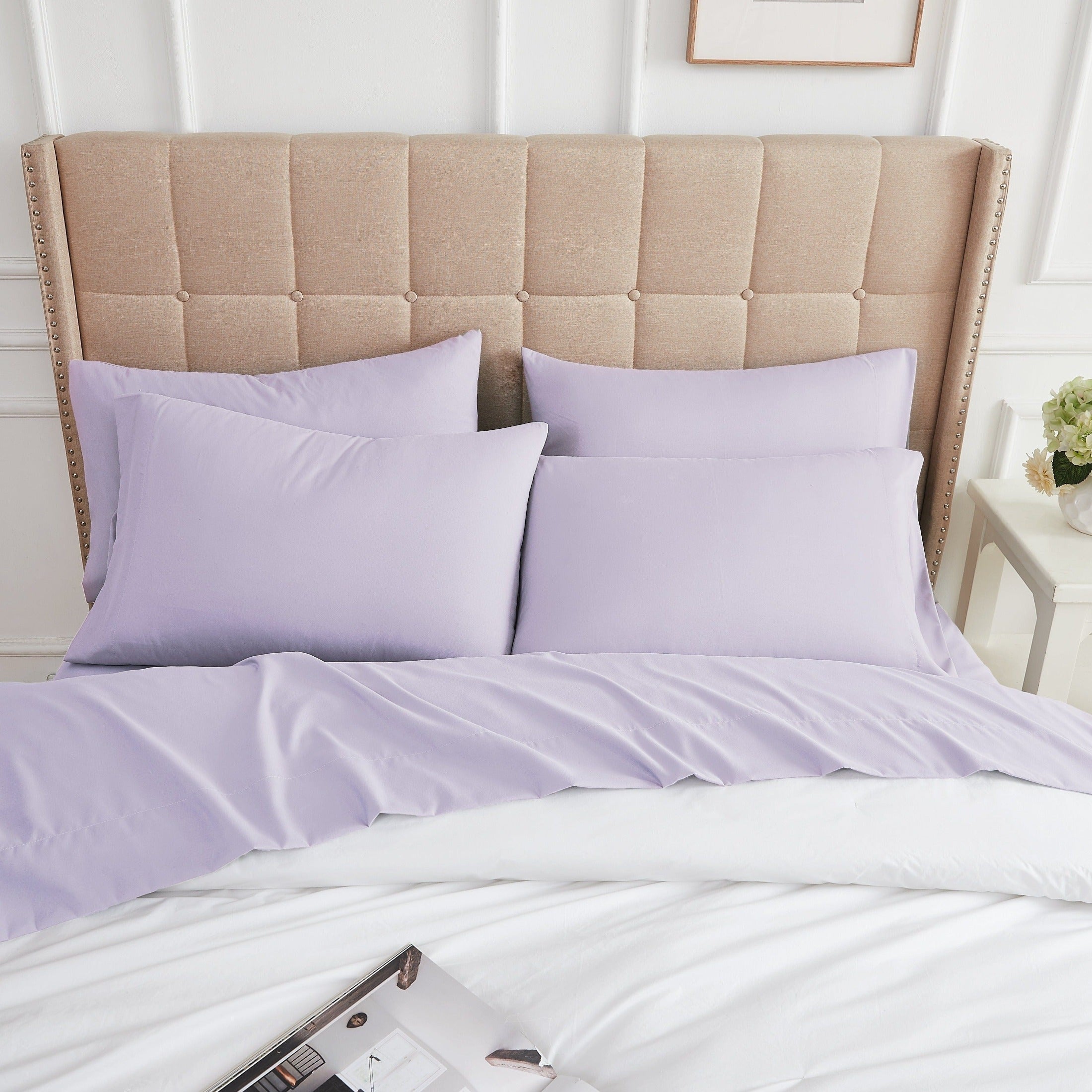 Everyday Essentials 6-Piece Sheet Set in Pastels