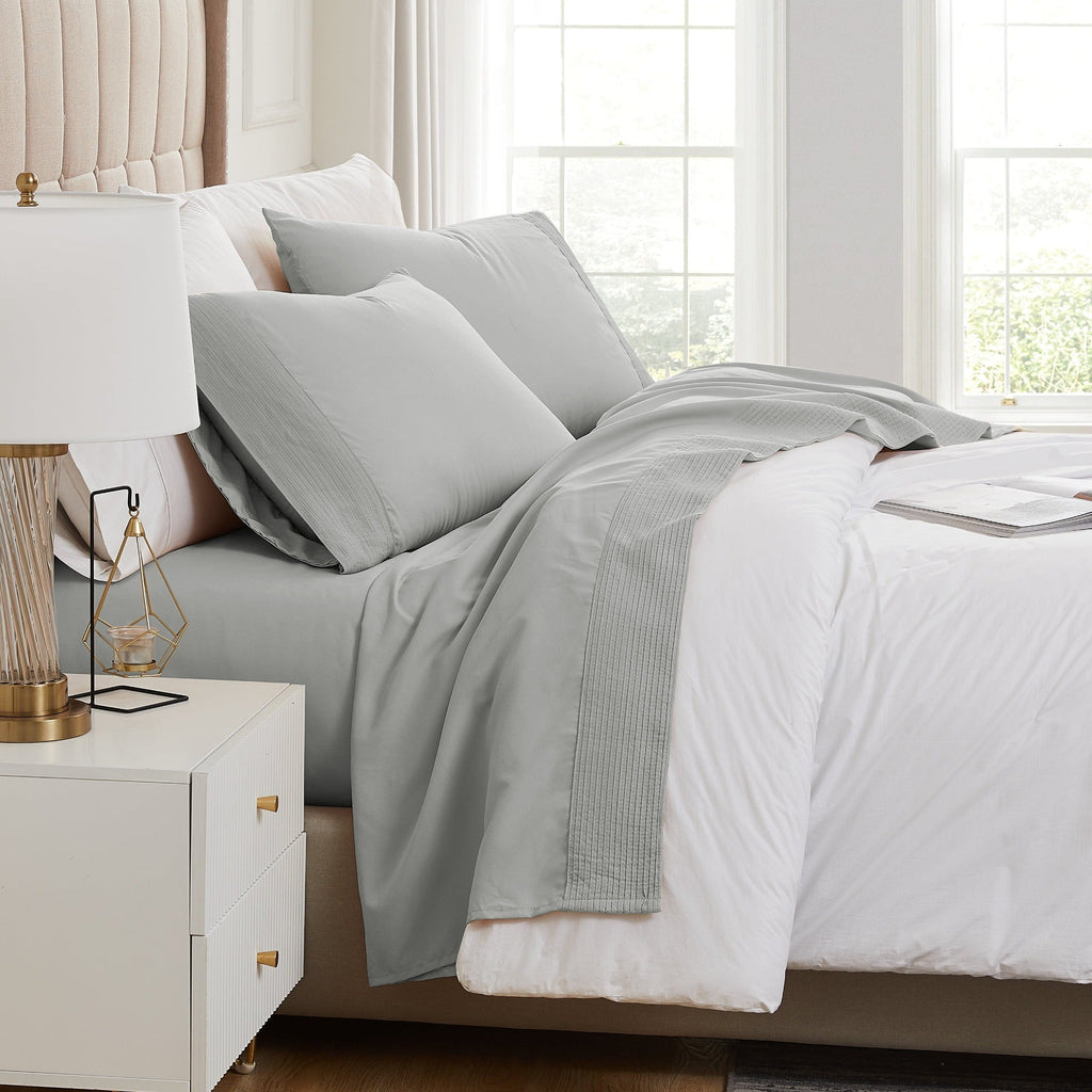 Vilano Extra Deep Pocket Pleated Sheet Set