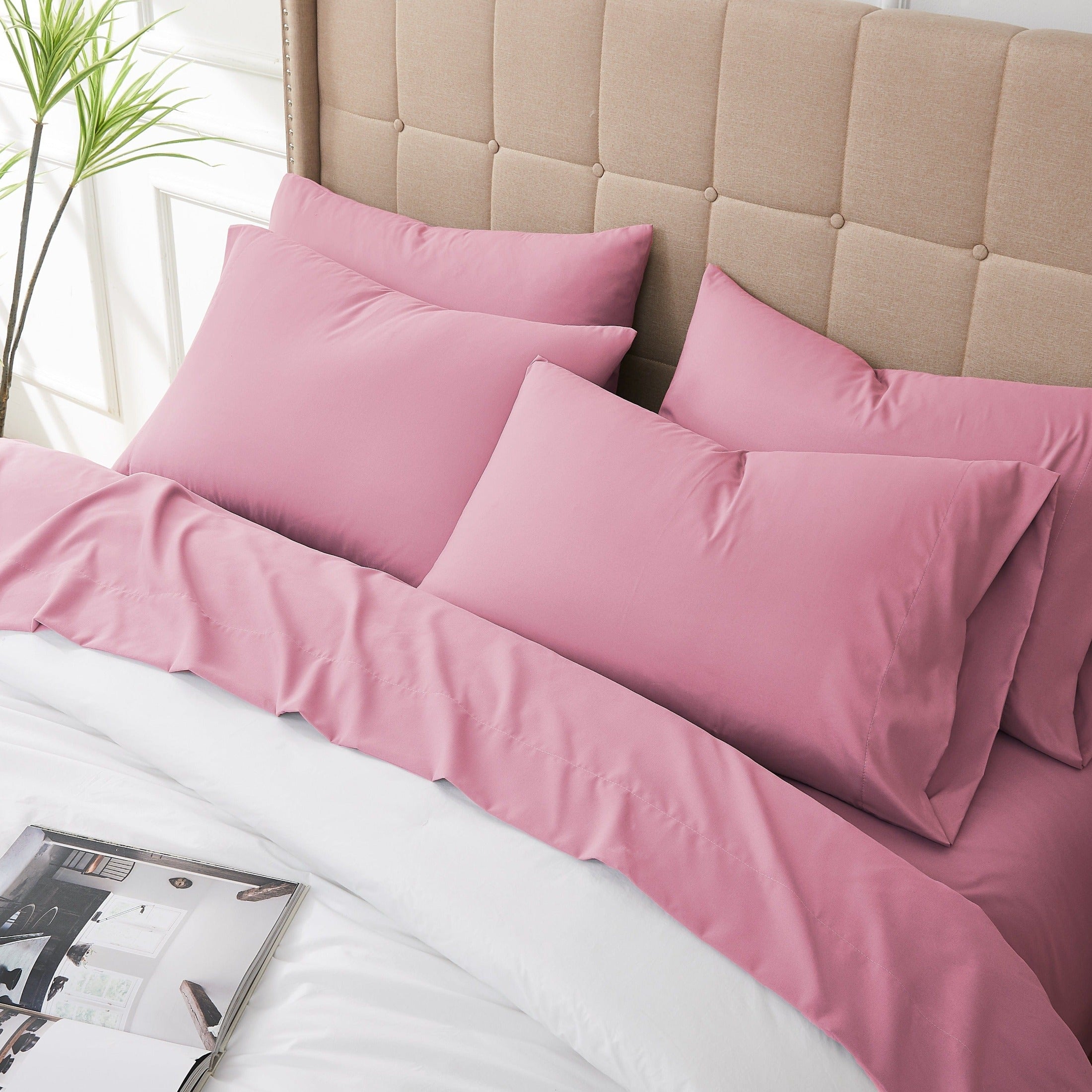 Everyday Essentials 6-Piece Sheet Set in Pastels