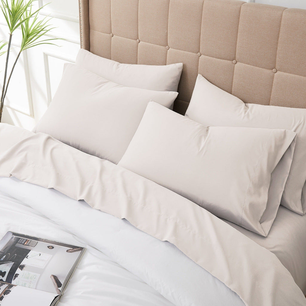 Everyday Essentials 6-Piece Sheet Set in Neutrals