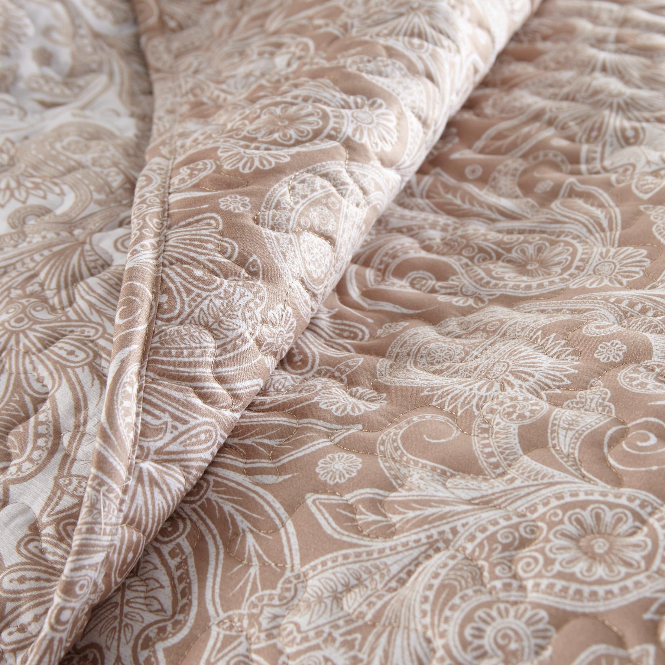Perfect Paisley Reversible Quilt Set