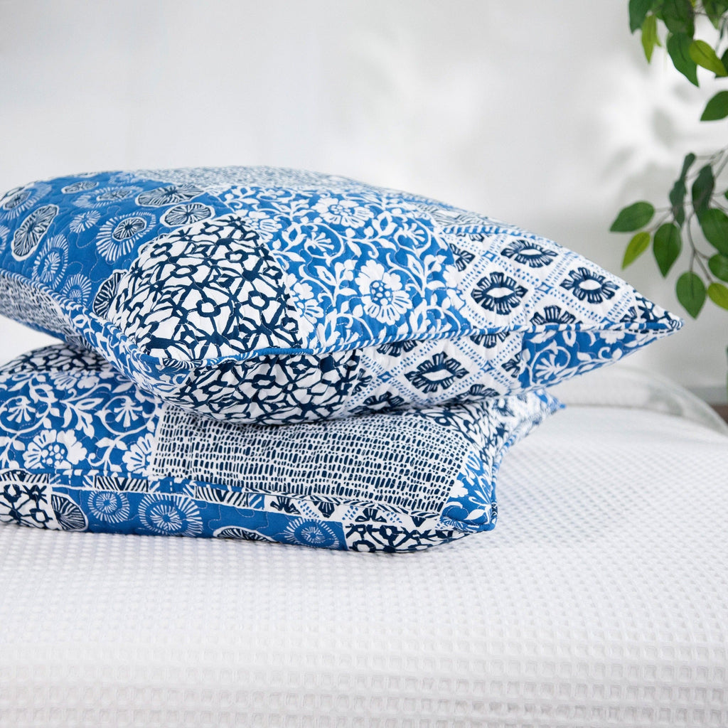 Global Patch Quilted Sham Covers