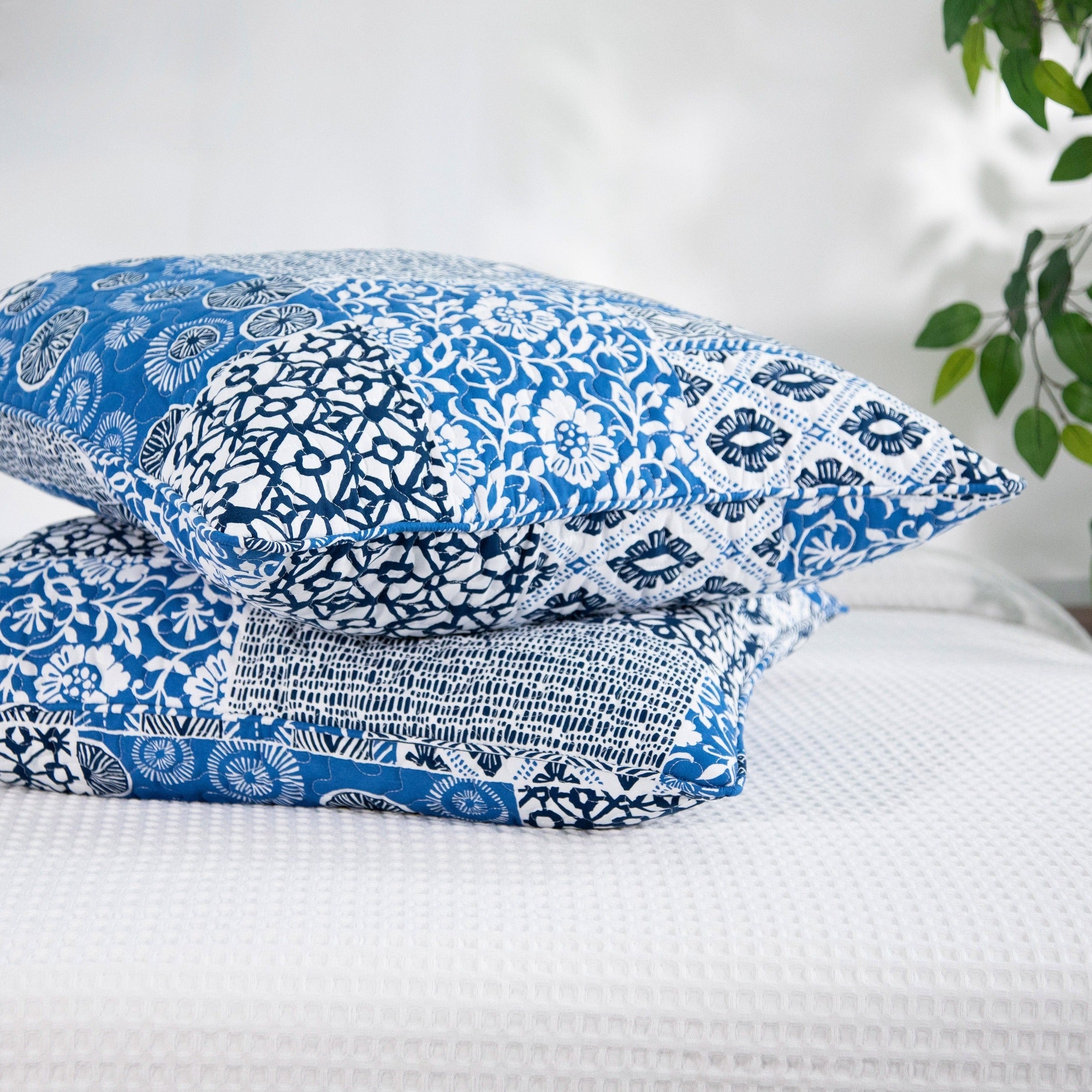 Global Patch Quilted Sham Covers
