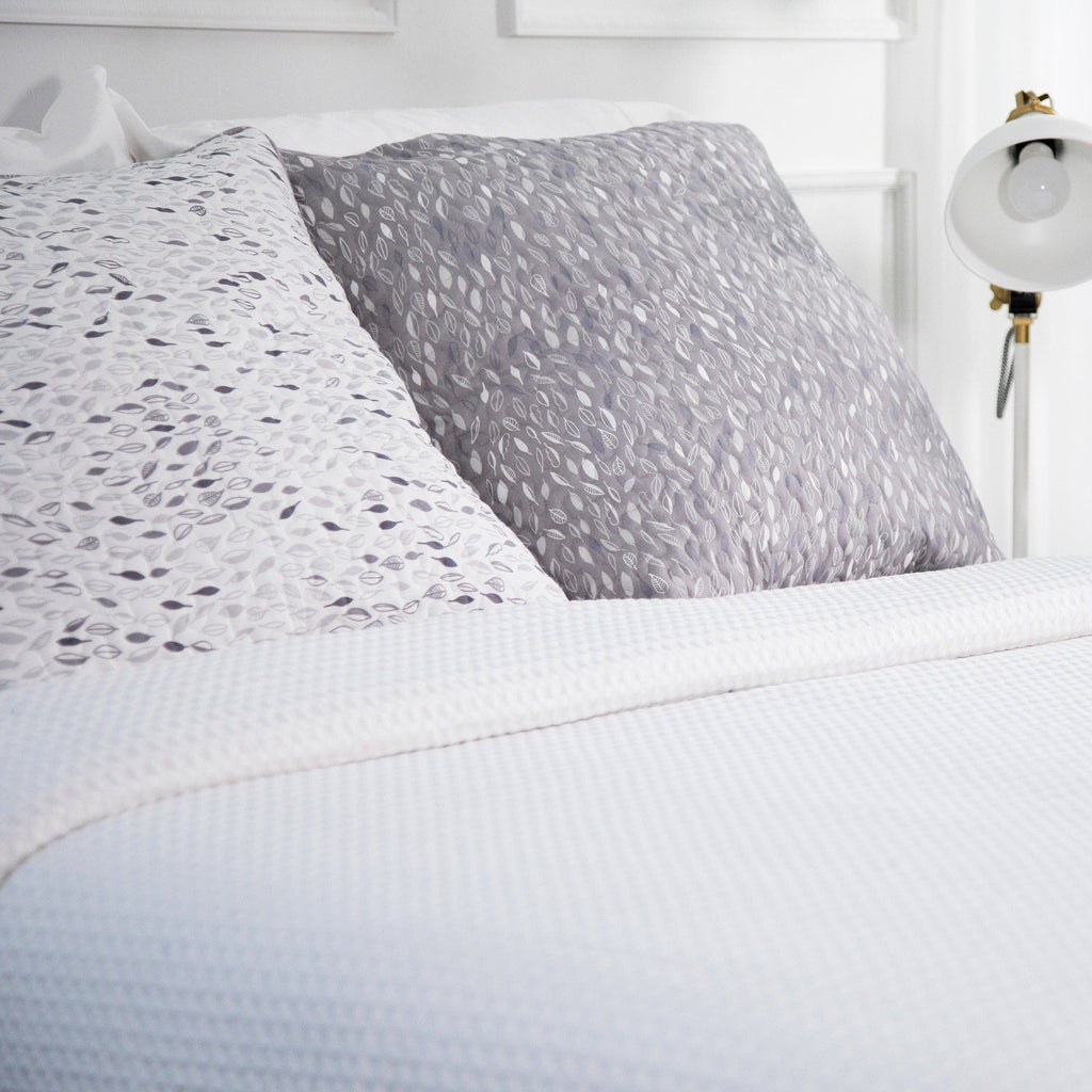 Botanical Leaves Quilted Sham Covers
