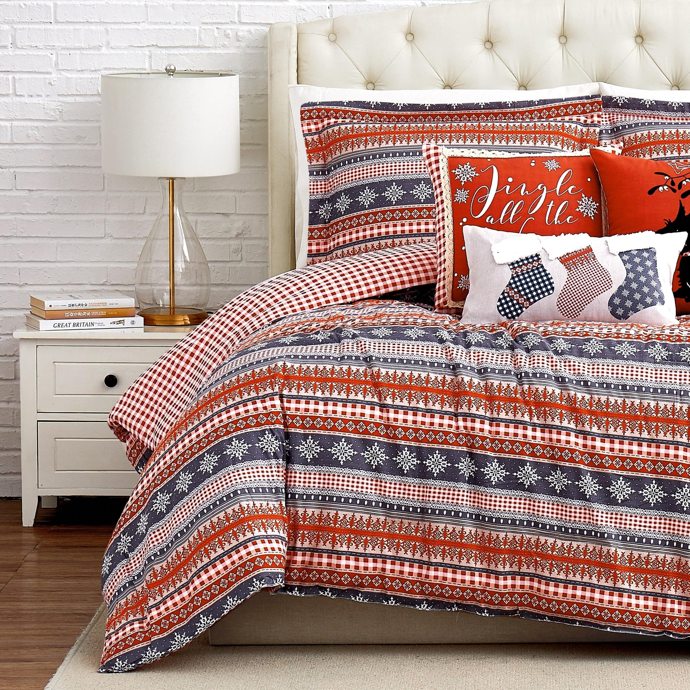 Cozy Cottage 6-Piece Comforter Bedding Set