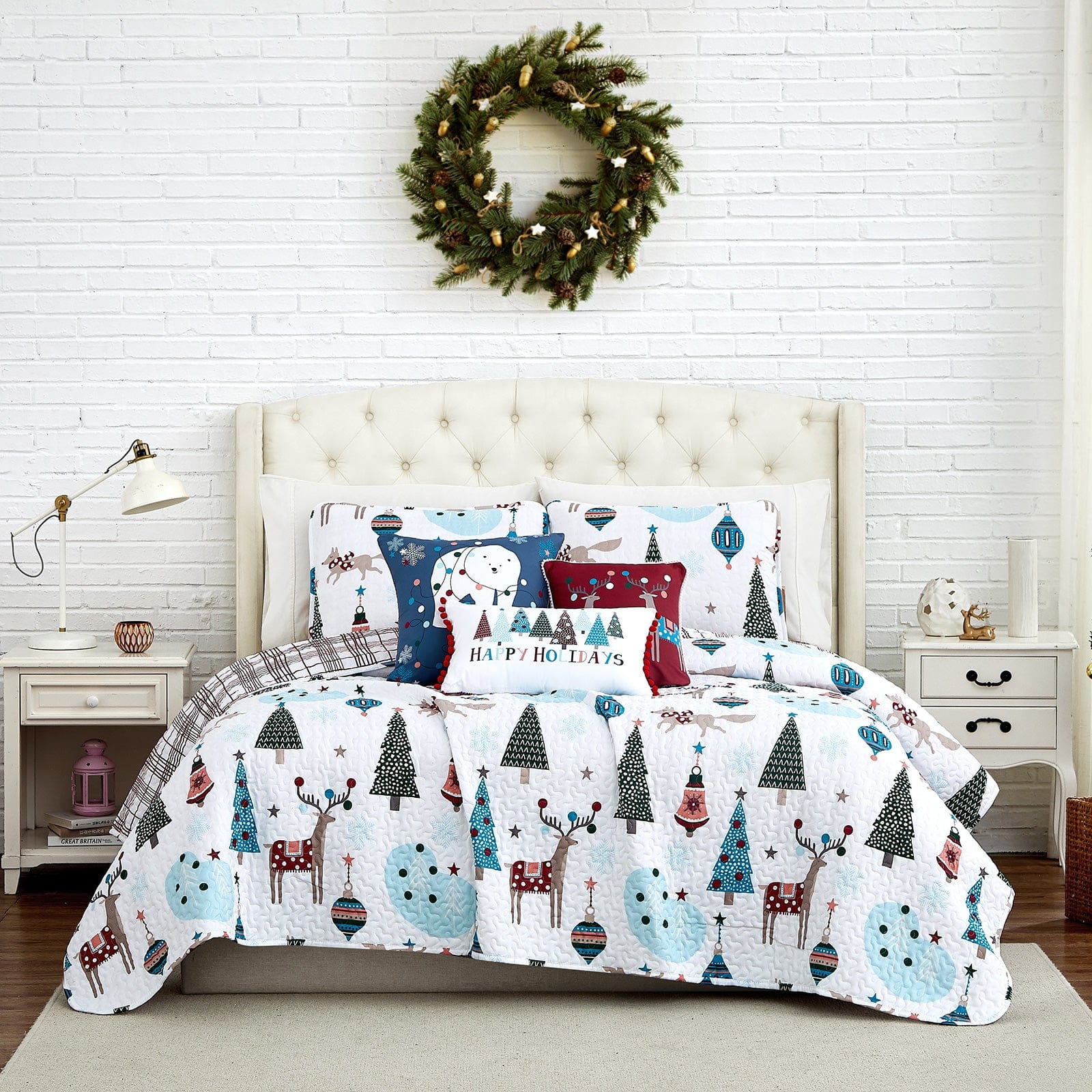 Winter Wonderland 6-Piece Quilt Bedding Set
