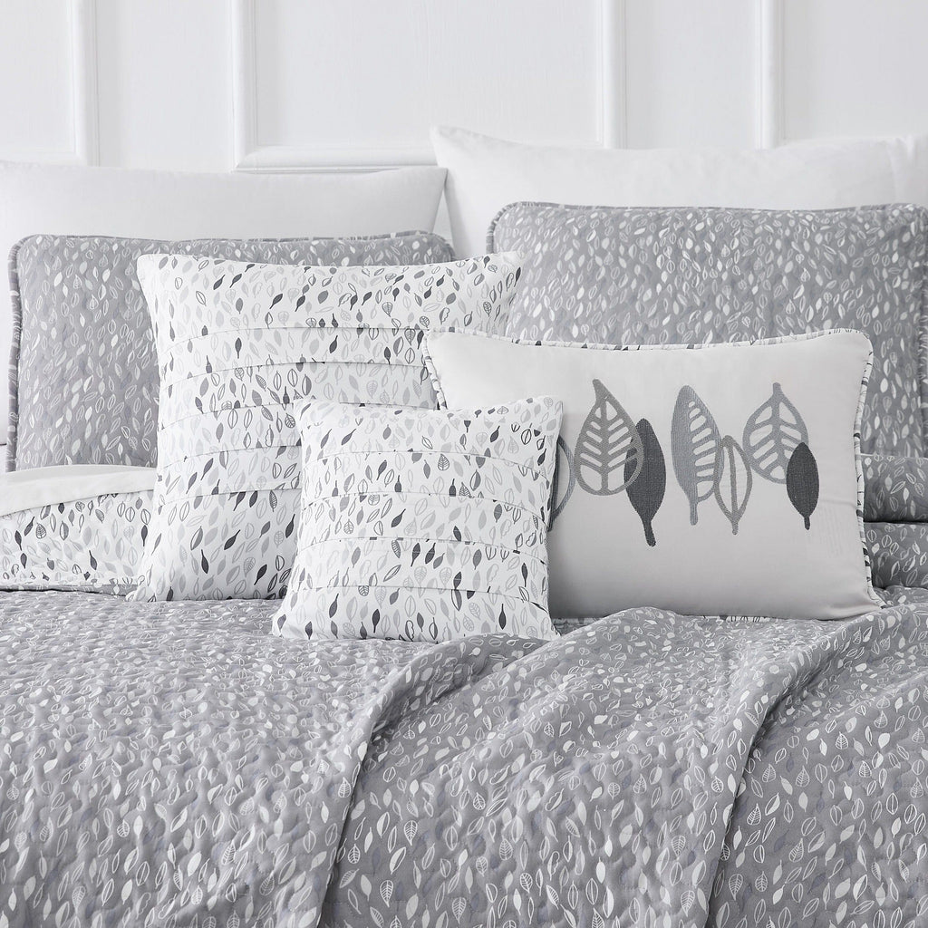 Botanical Leaves 6-Piece Quilt Bedding Set