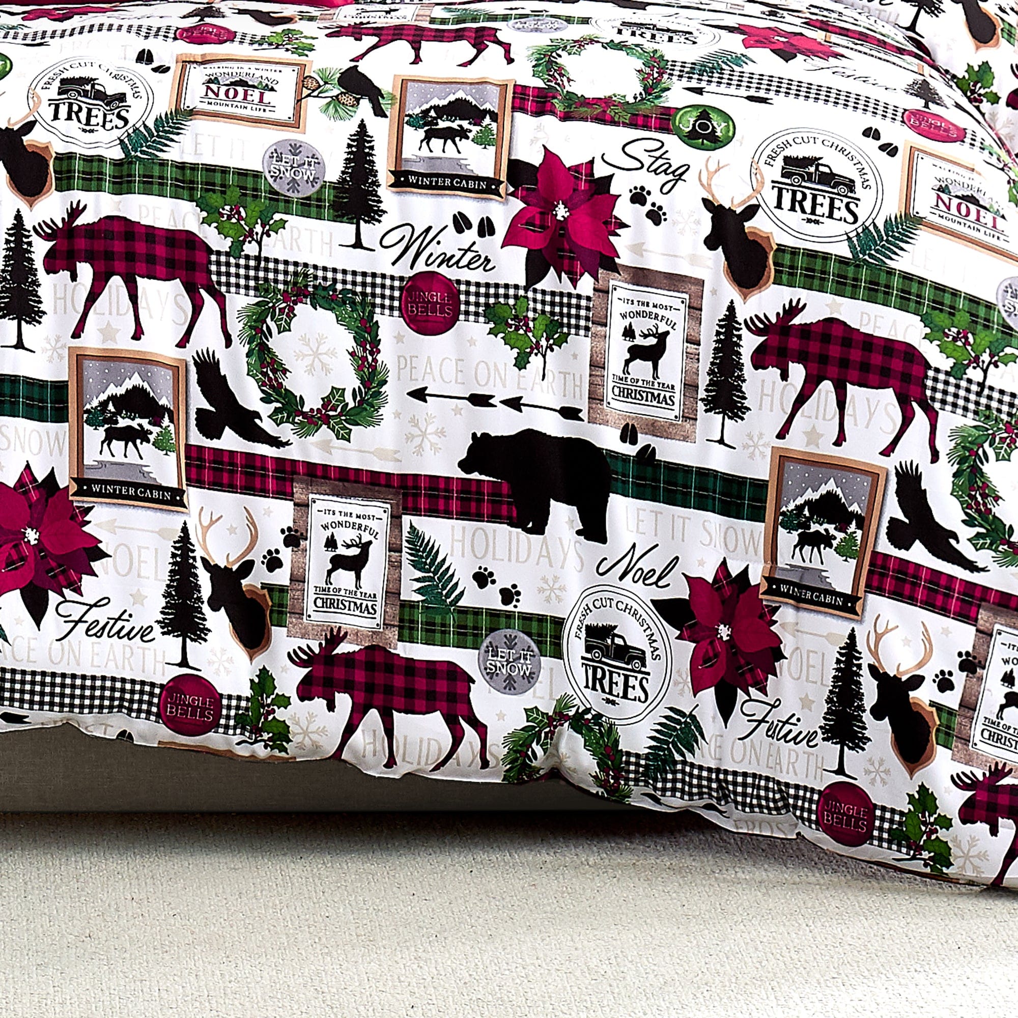 Merry Town 6-Piece Comforter Bedding Set