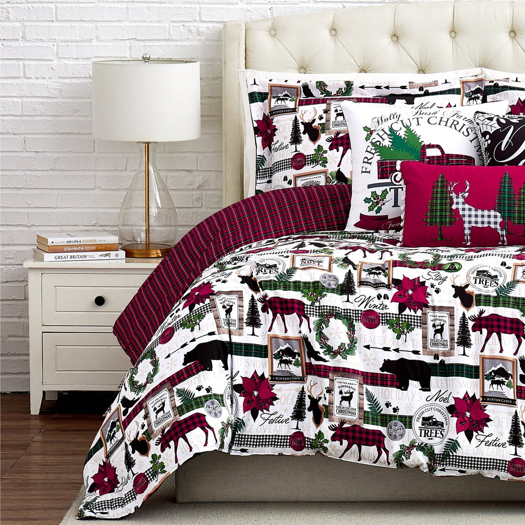 Merry Town 6-Piece Comforter Bedding Set