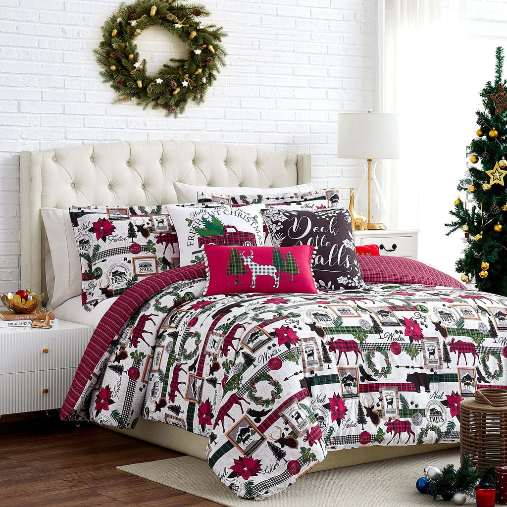 Merry Town 6-Piece Comforter Bedding Set