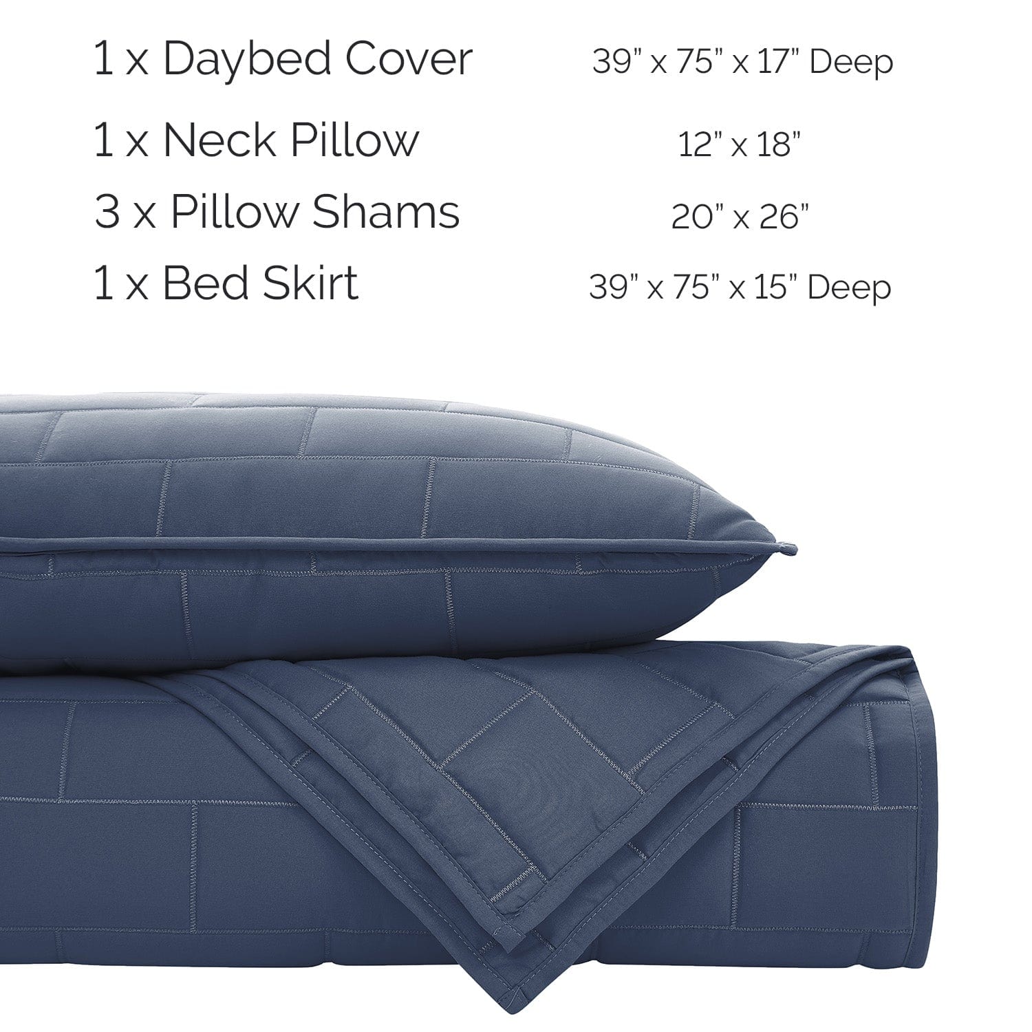 Brickyard Collection 6-Piece Daybed Set