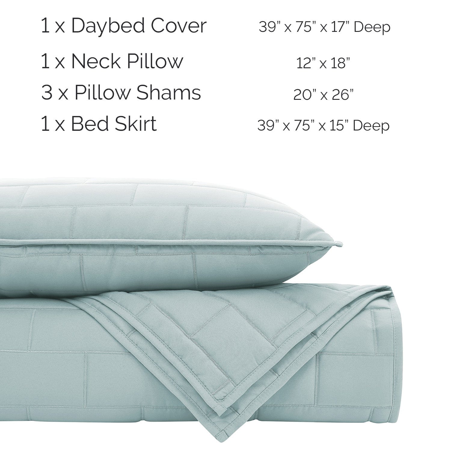 Brickyard Collection 6-Piece Daybed Set