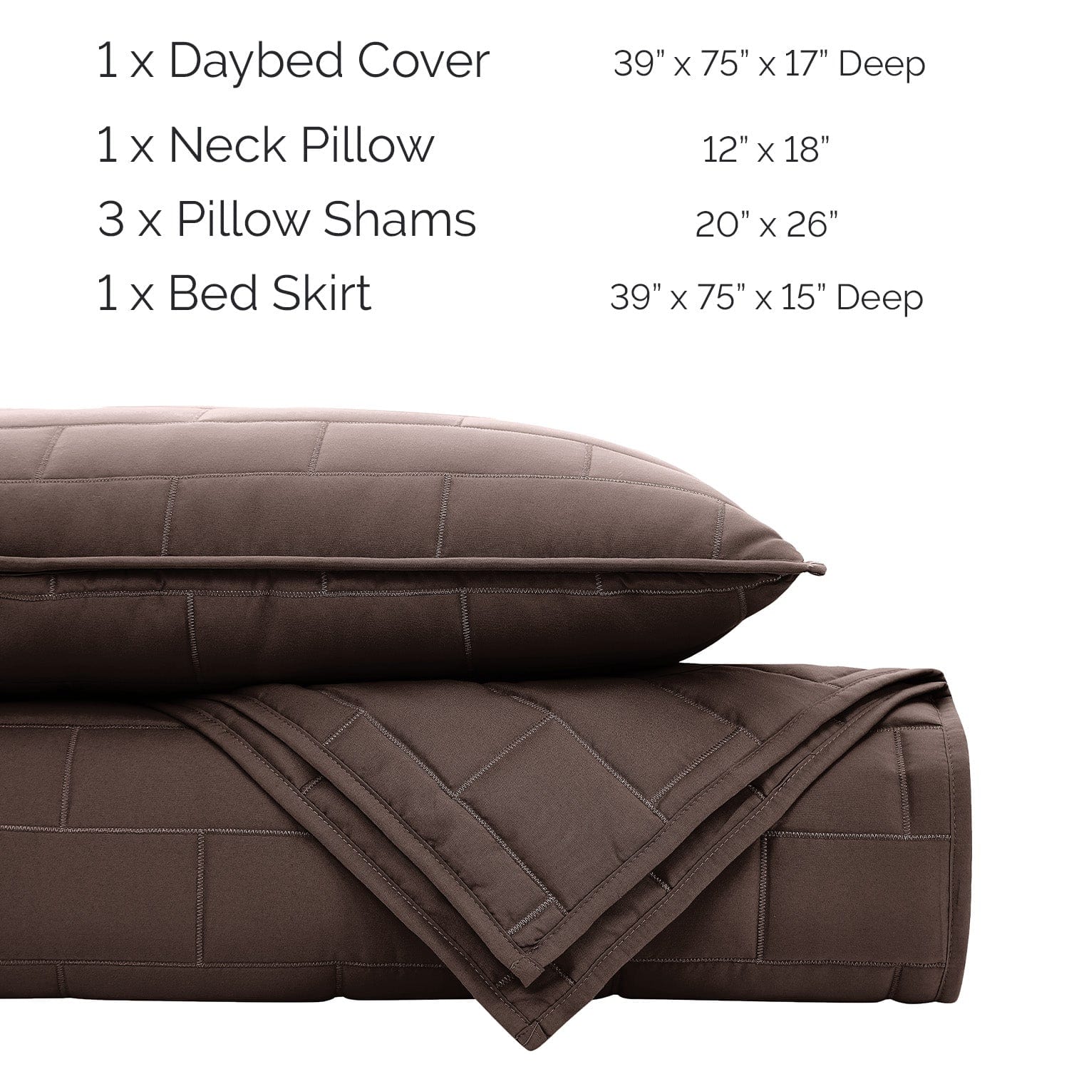 Brickyard Collection 6-Piece Daybed Set