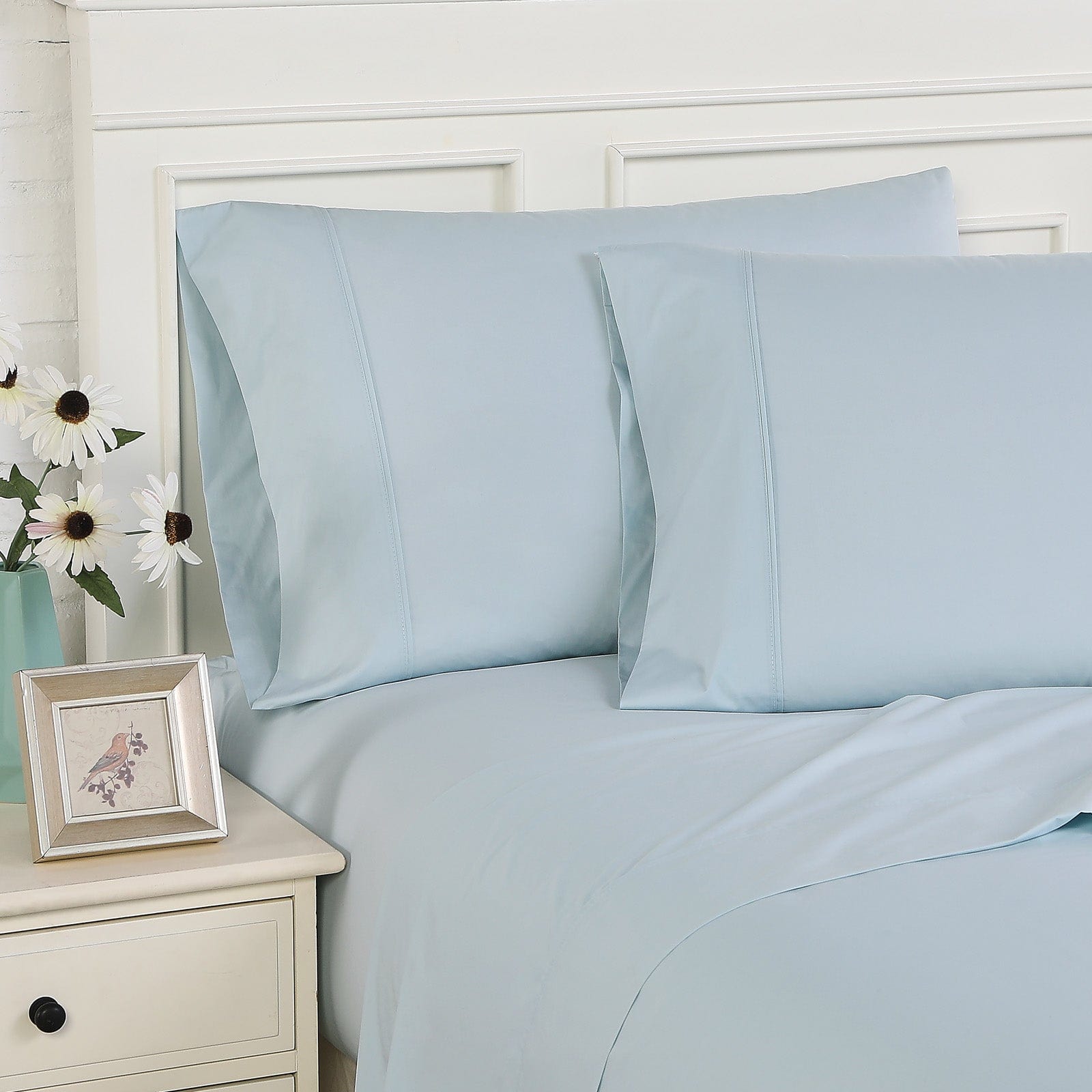 300 Thread Count Cotton Percale Pillow Cases