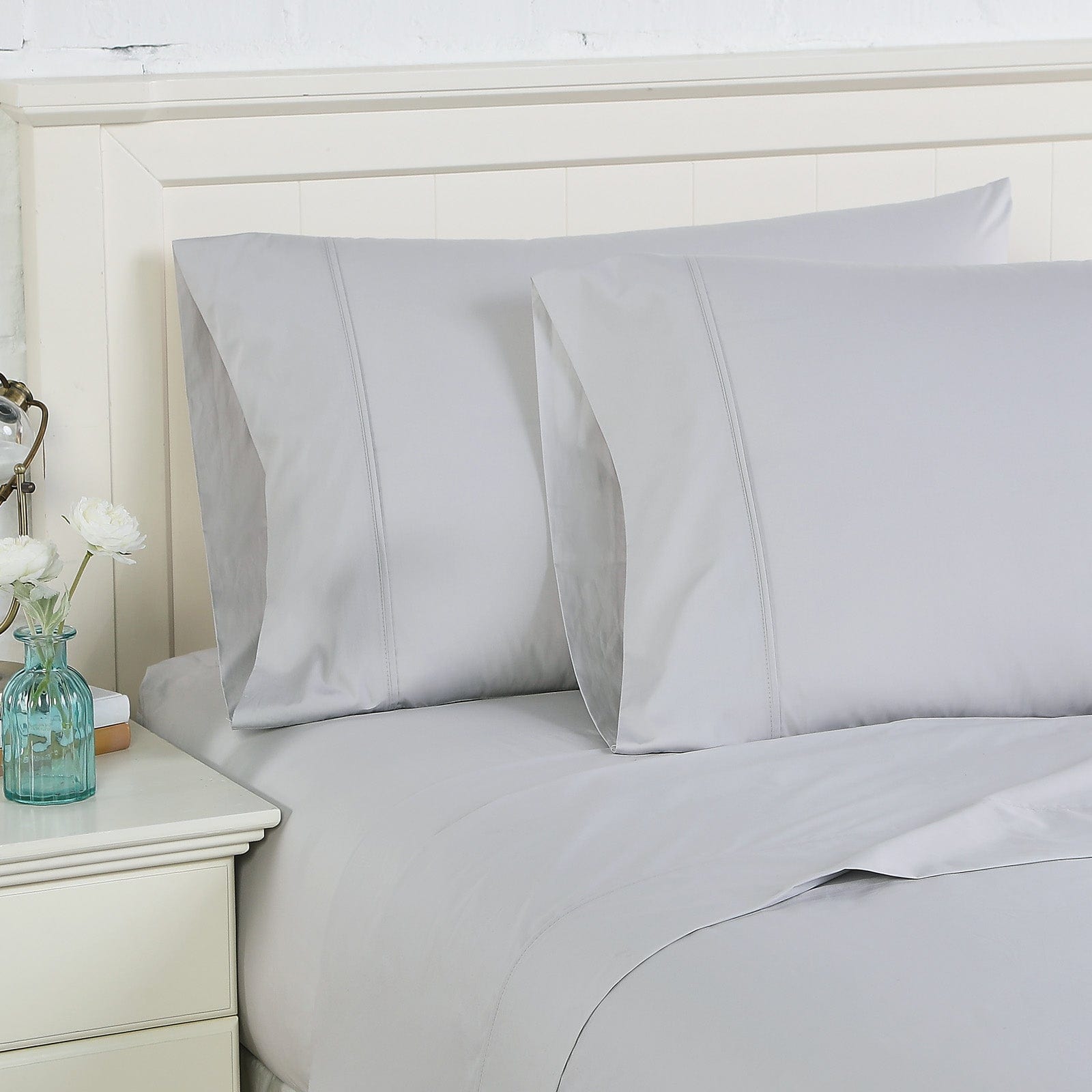 300 Thread Count Cotton Percale Pillow Cases