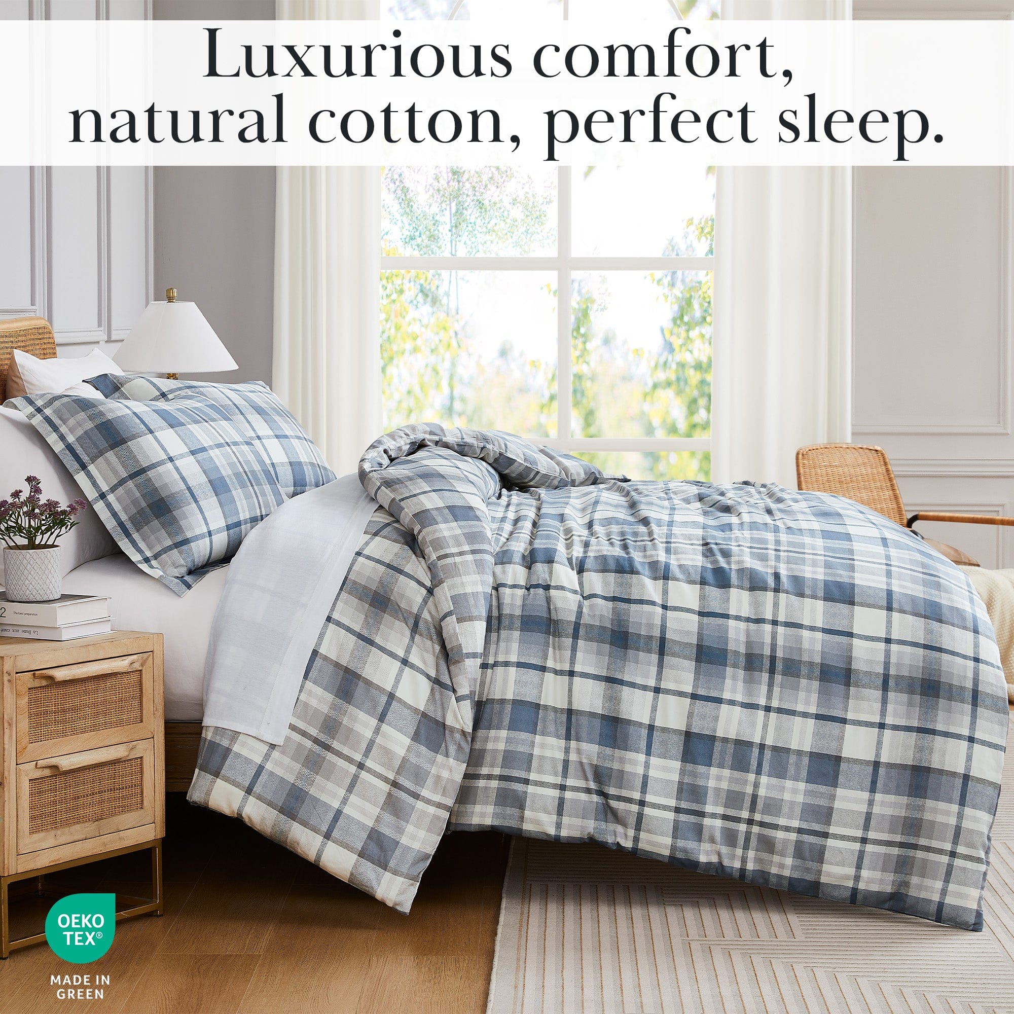 Highland Cotton Duvet Cover Set