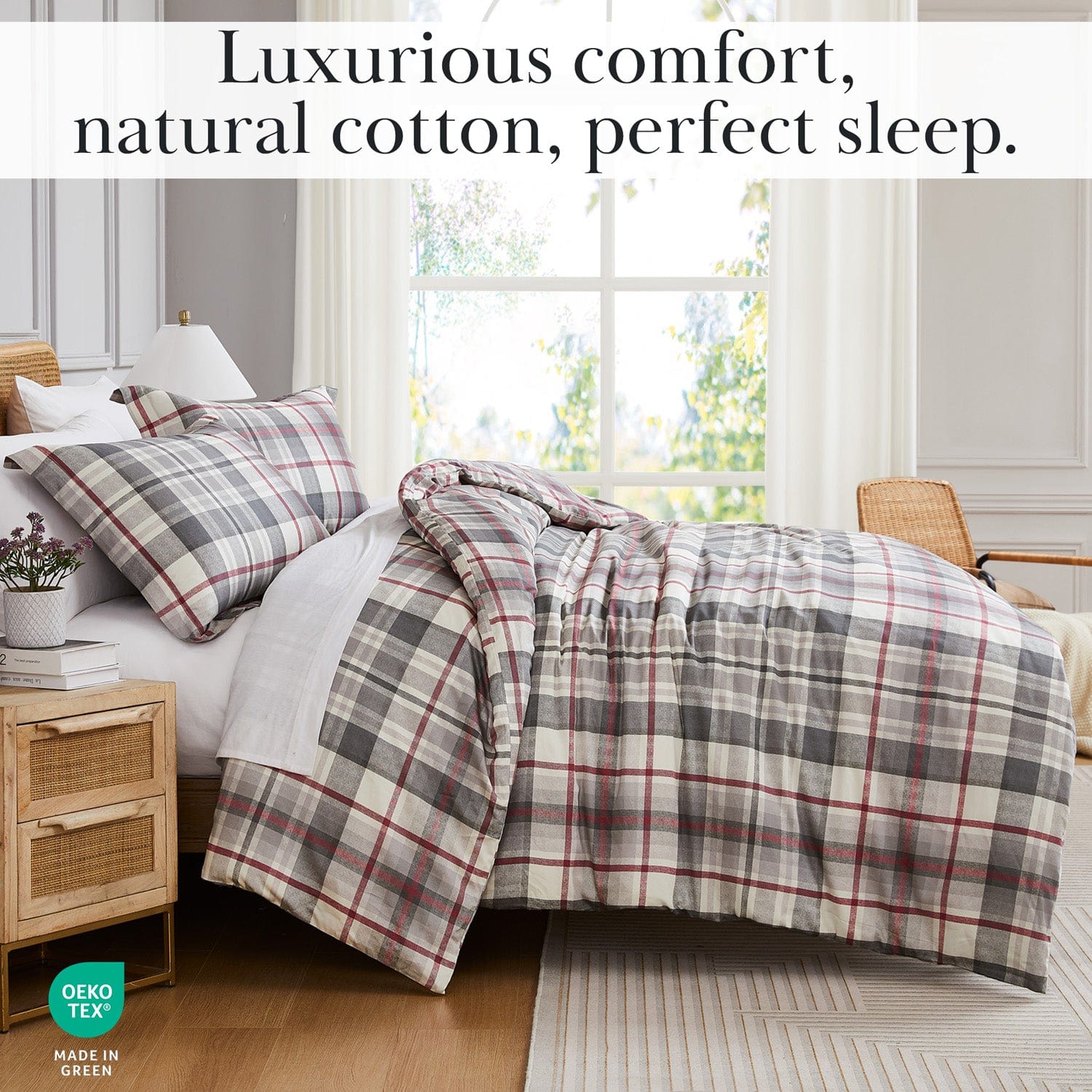 Highland Cotton Duvet Cover Set