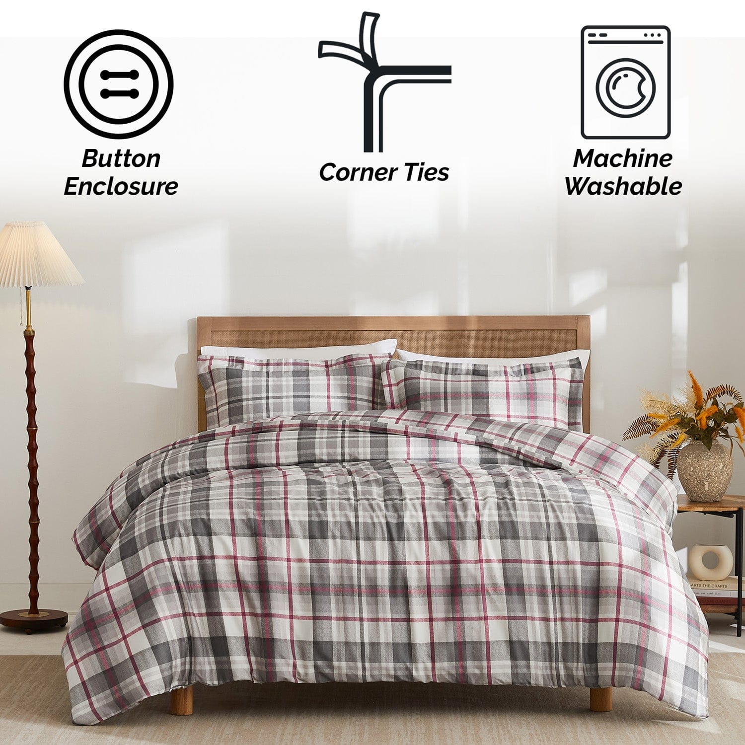 Highland Cotton Duvet Cover Set