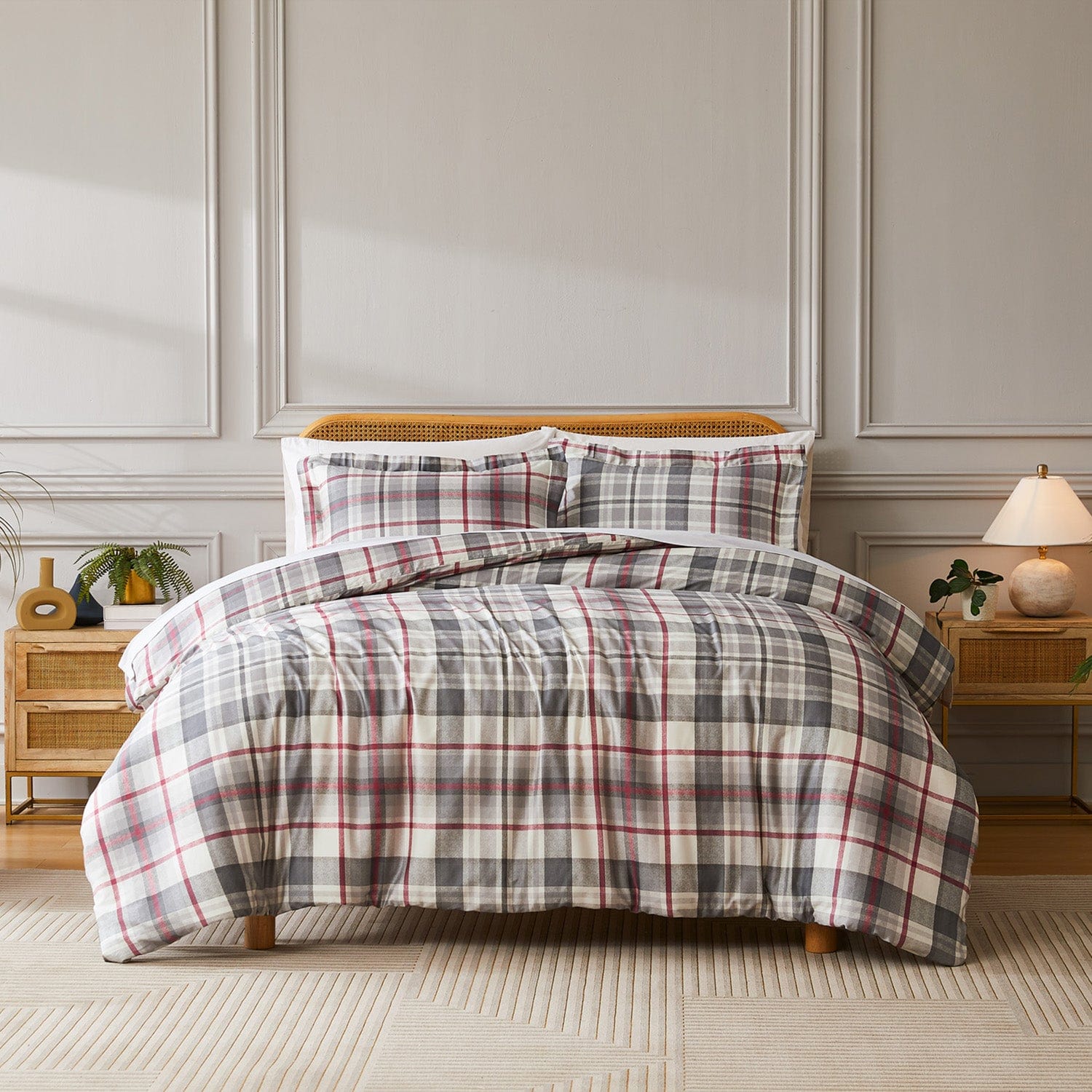 Highland Cotton Duvet Cover Set