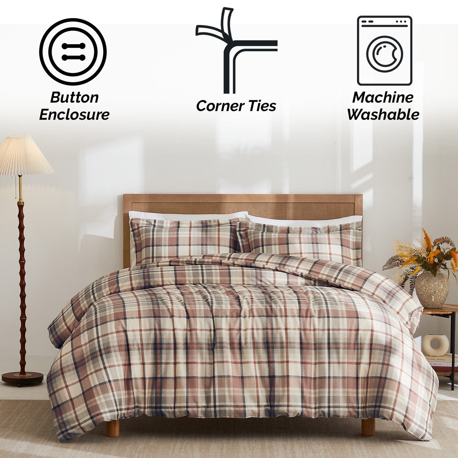 Highland Cotton Duvet Cover Set