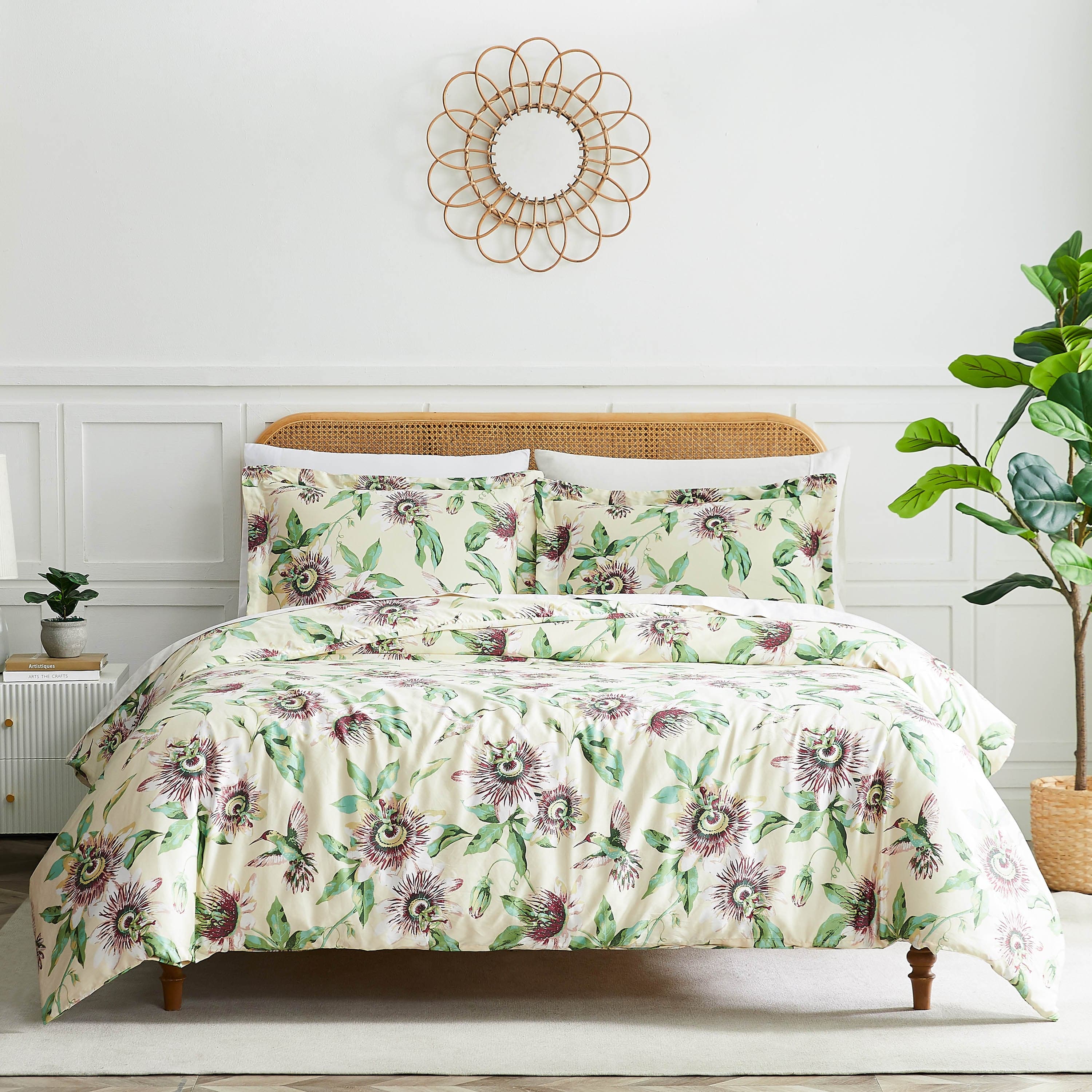 Passiflora Cotton Duvet Cover Set