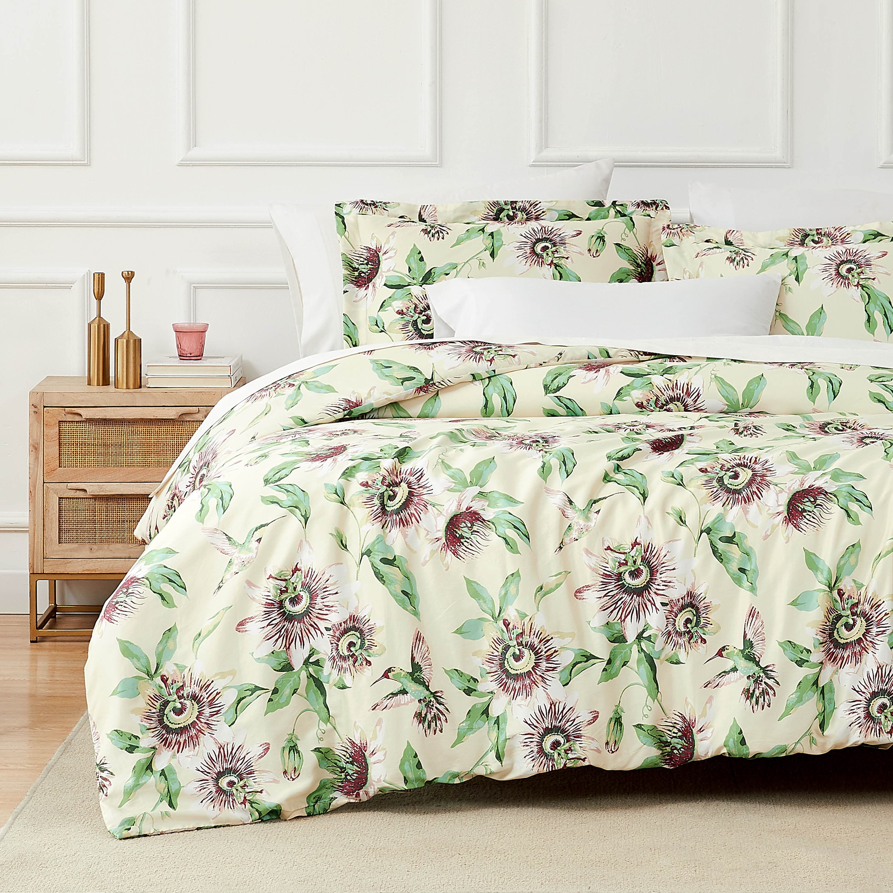 Passiflora Cotton Duvet Cover Set