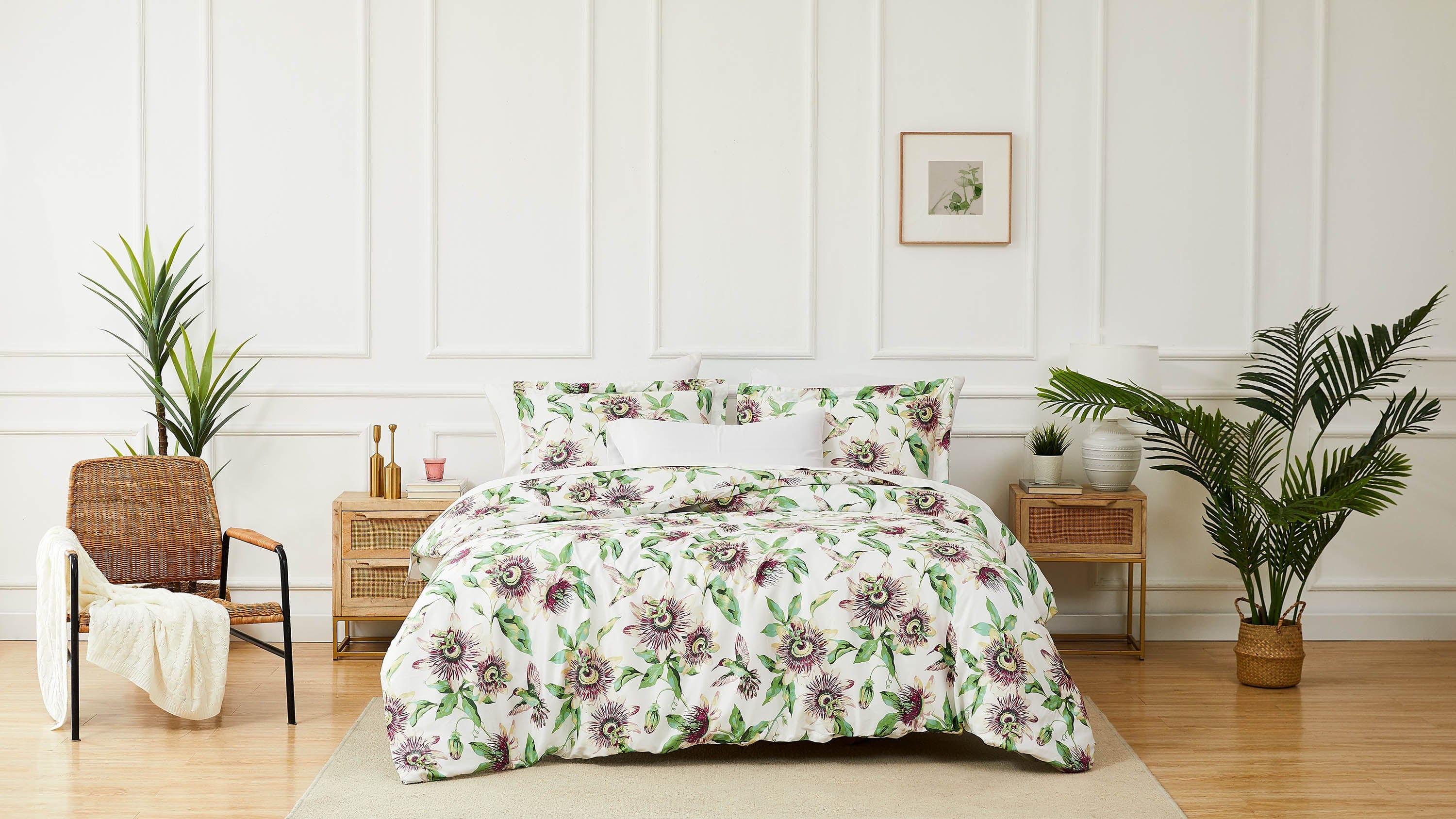 Passiflora Cotton Duvet Cover Set
