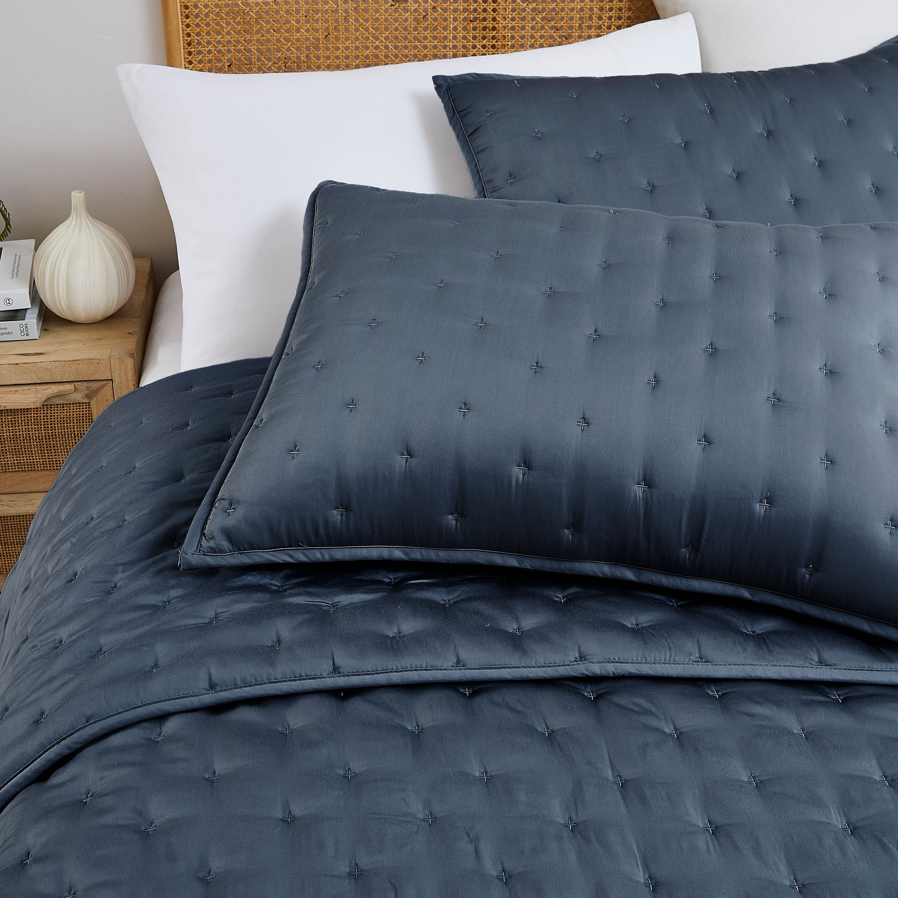 Luxurious Bamboo Quilted Sham Sets