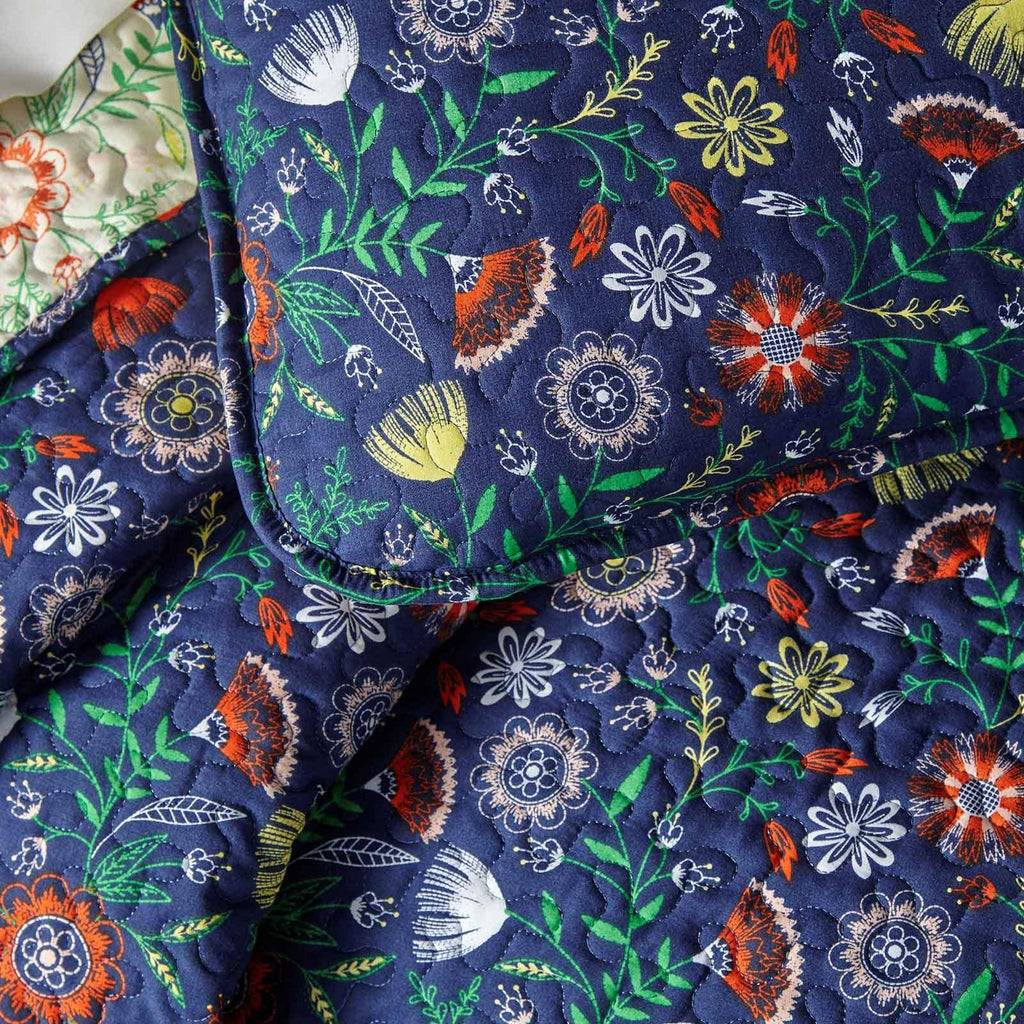 Boho Bloom Reversible Quilt Set