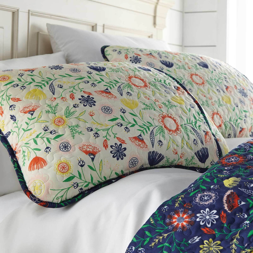 Boho Bloom Reversible Quilt Set
