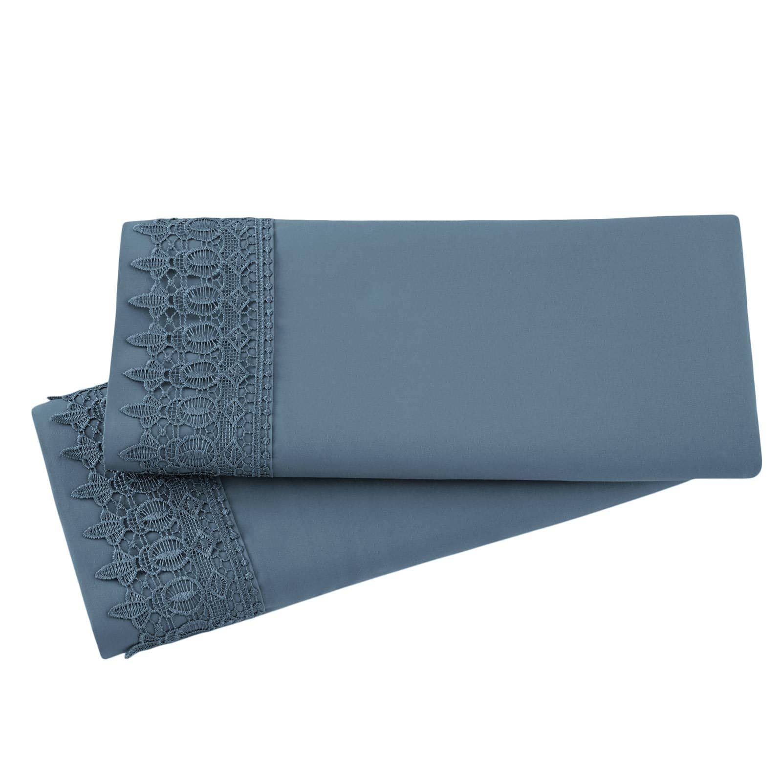 Vilano Lace Hem Pillow Cases