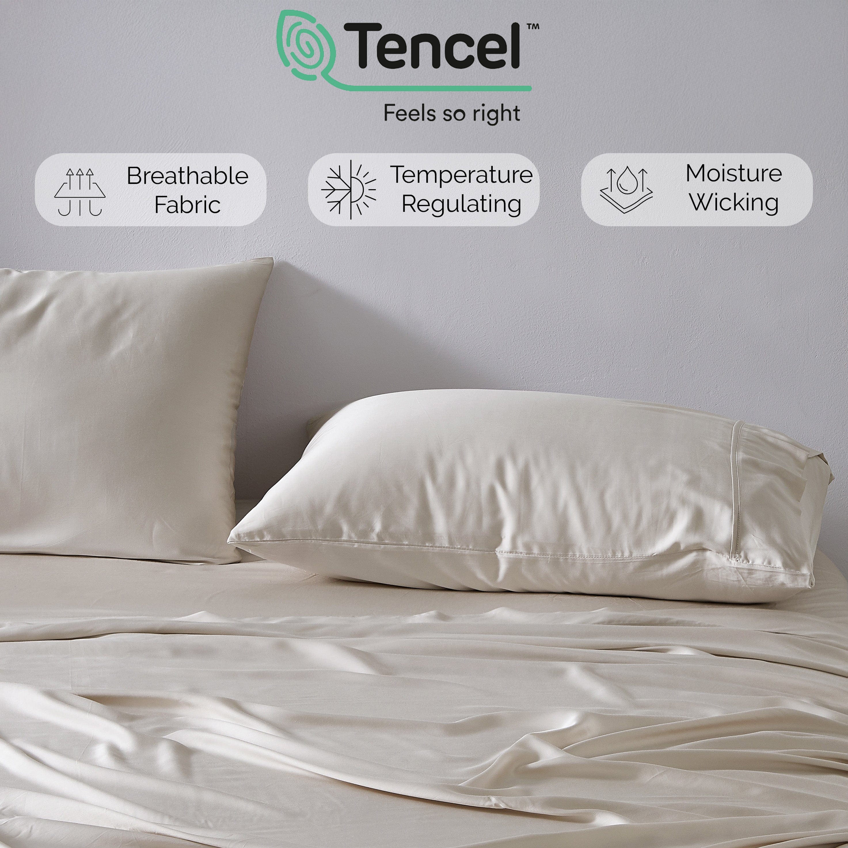 500 Thread Count Tencel™ Lyocell Extra Deep Pocket Sheet Set