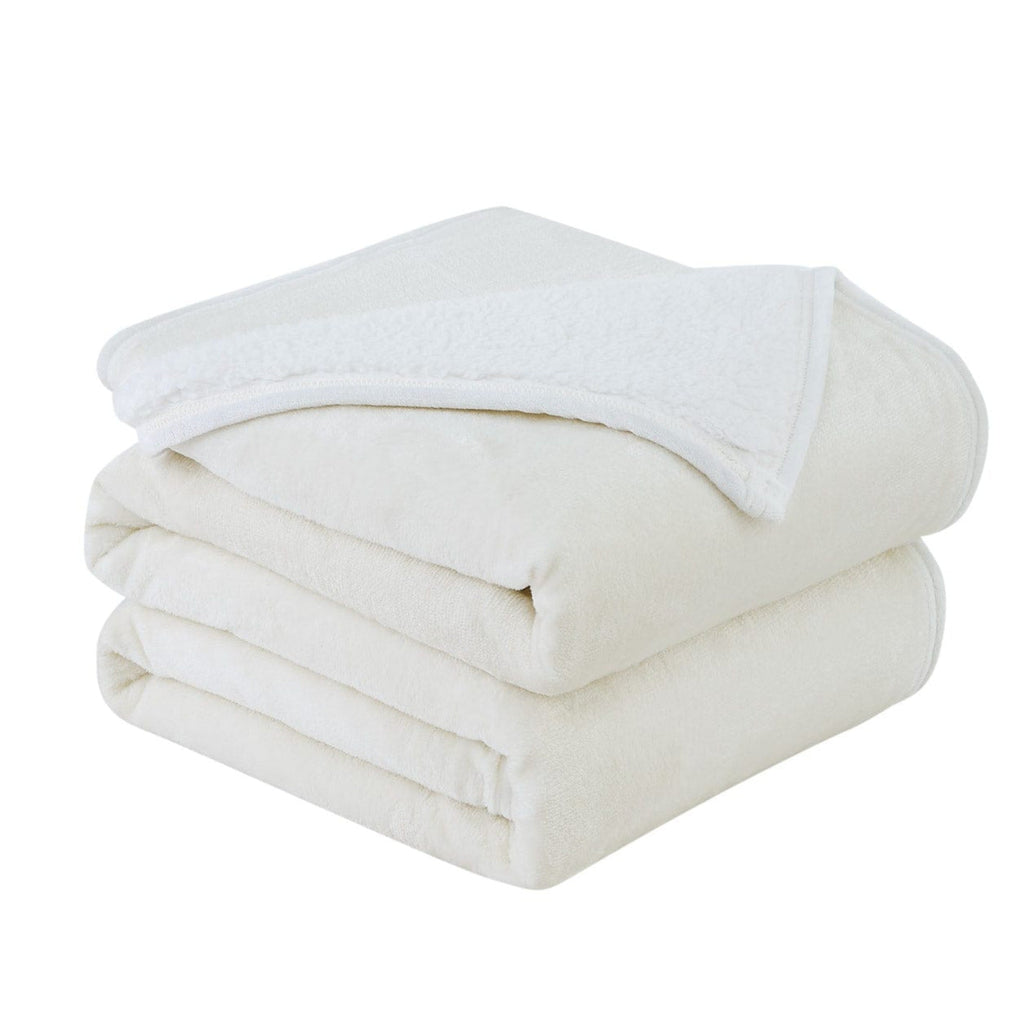 Sherpa-Fleece Oversized Reversible Blankets and Throws
