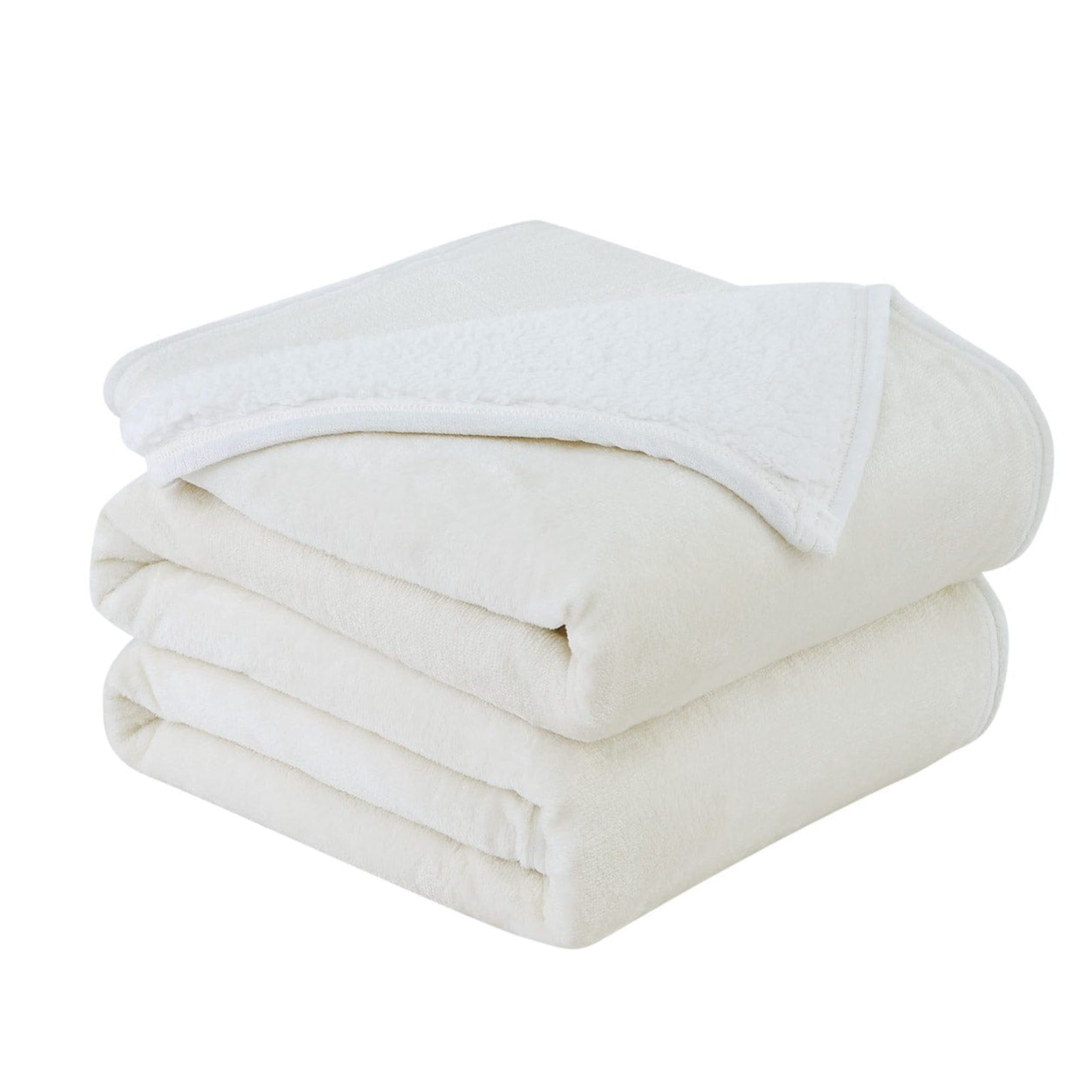 Sherpa-Fleece Oversized Reversible Blankets and Throws